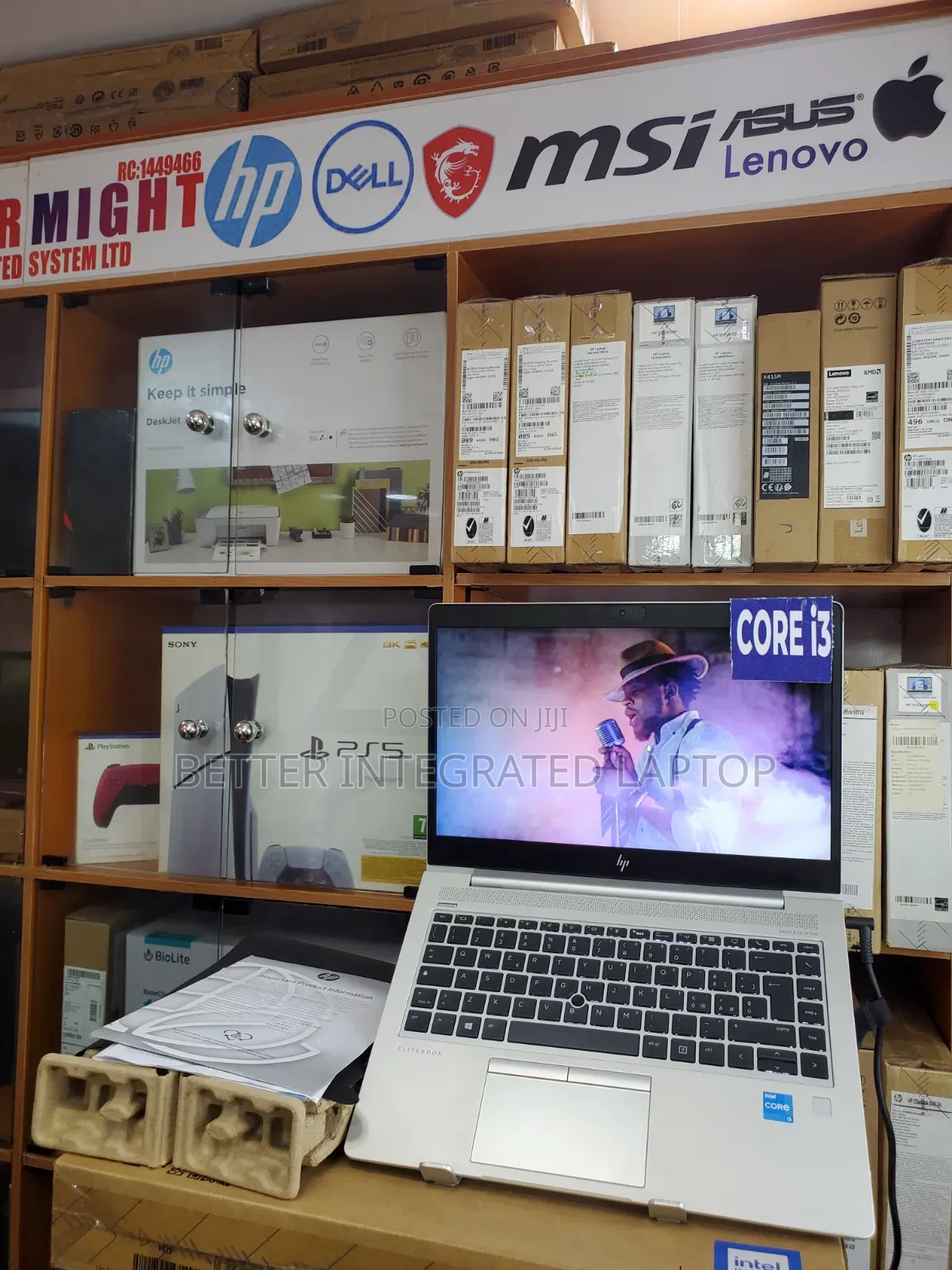 New Laptop HP EliteBook 820 G1 4GB Intel Core i3 SSD 256GB
