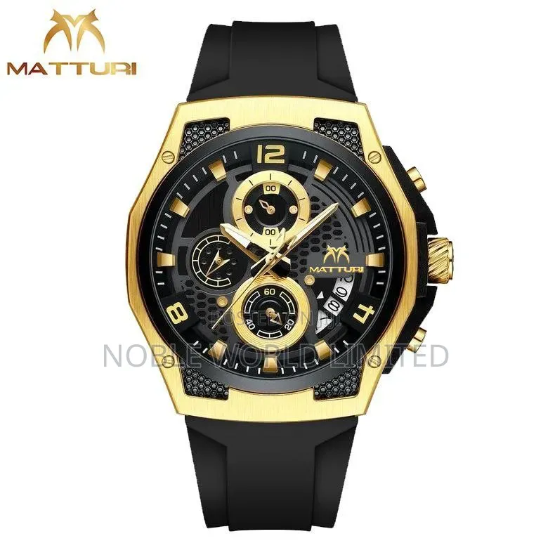 Original Matturri Men's Rubber Watch SMT 8b