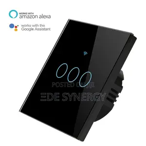 3 Gang Smart Wi-Fi Switches With Mobile App
