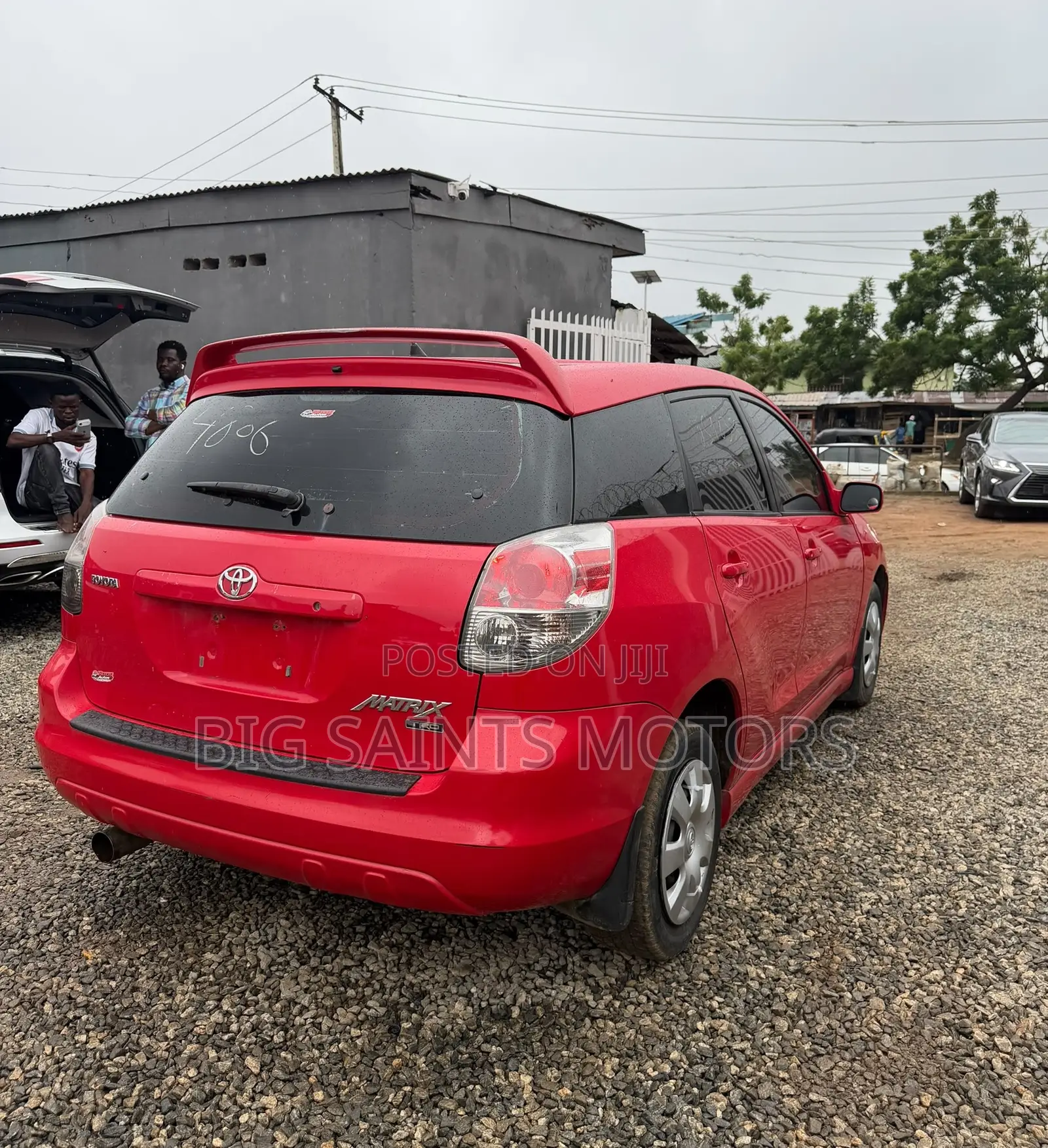 Toyota Matrix Hatchback FWD (1.8L 4cyl 5M) 2007 Red