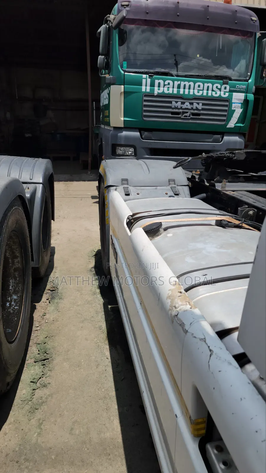 Super Clean Foreign Used Man Tga Truck Head