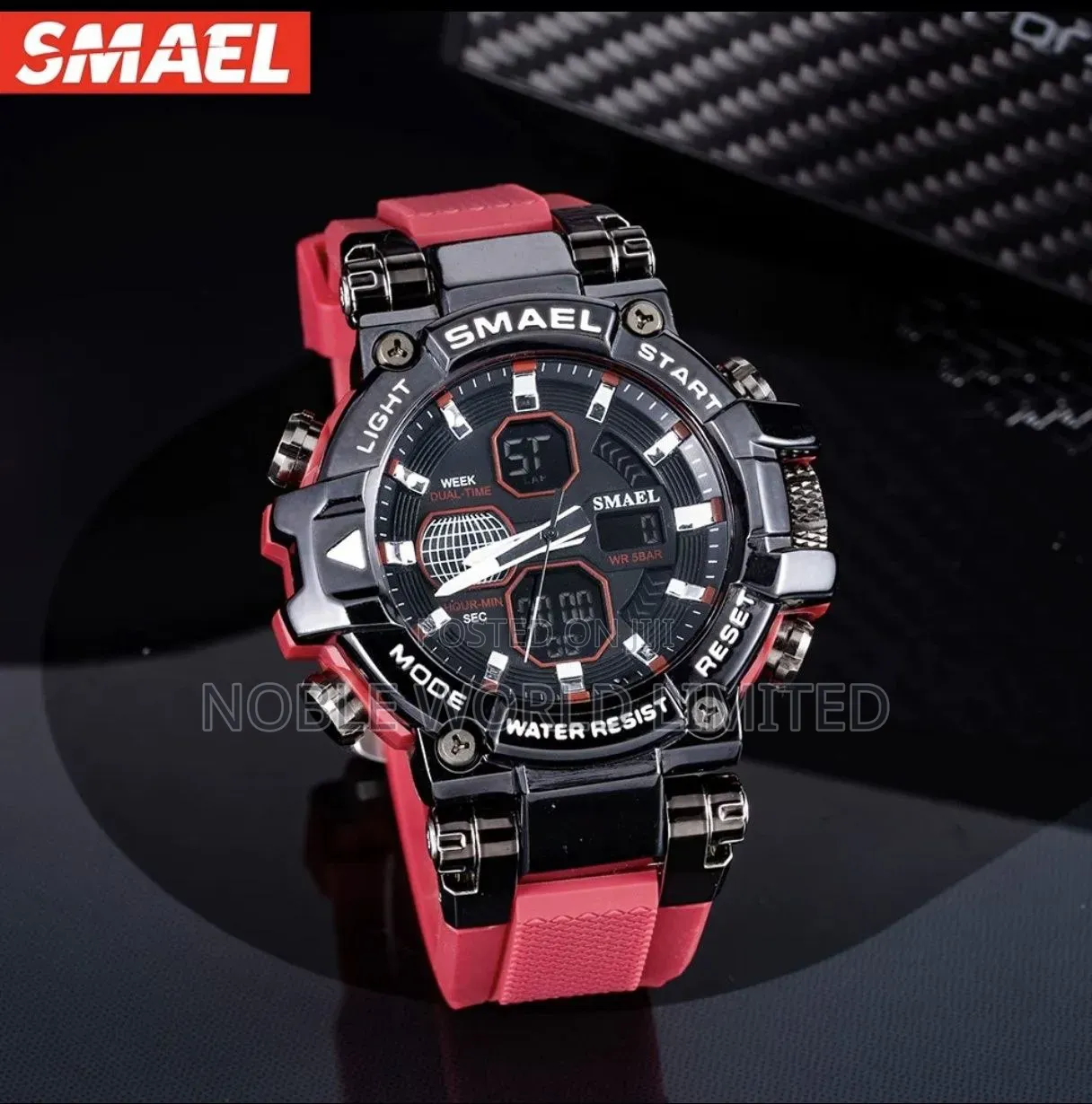 High Quality Smael Alloy Steel Rubber Watch SMT 8d
