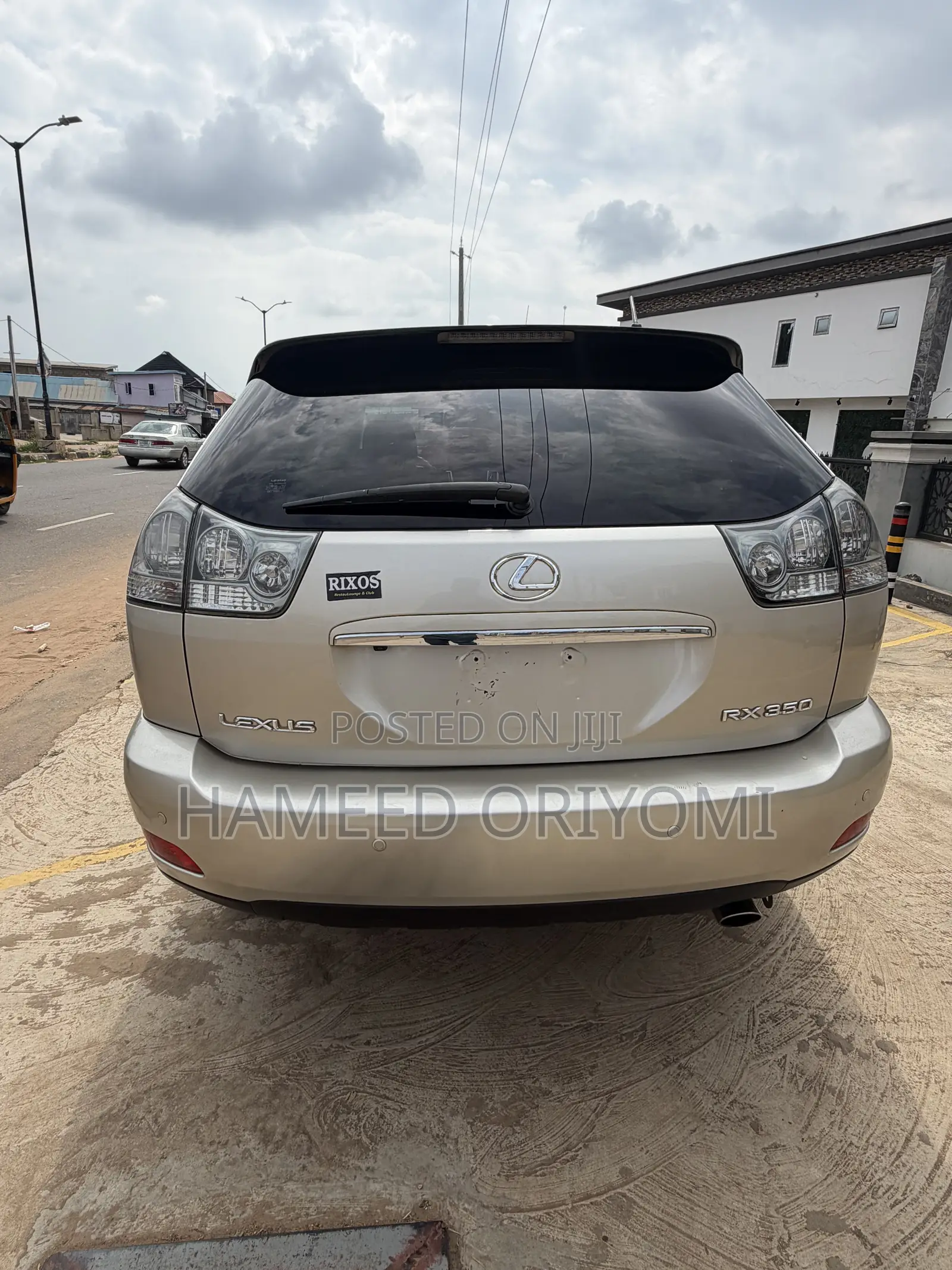 Lexus RX 2008 Gold