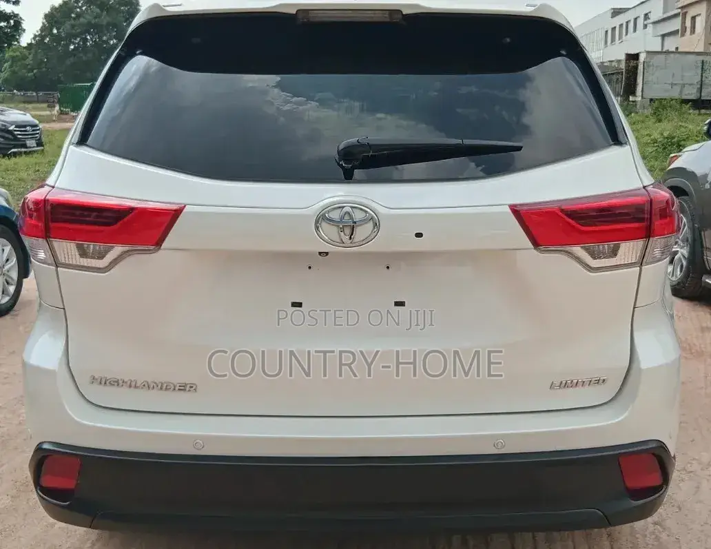 Toyota Highlander Limited 4x4 V6 (3.5L 6cyl 8A) 2018 White