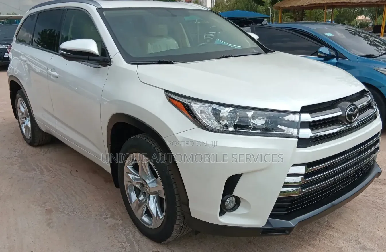 Toyota Highlander Limited 4x4 V6 (3.5L 6cyl 8A) 2018 White