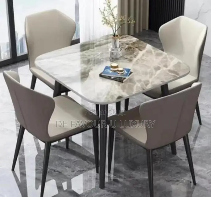 Dining Table by 4 Chairs