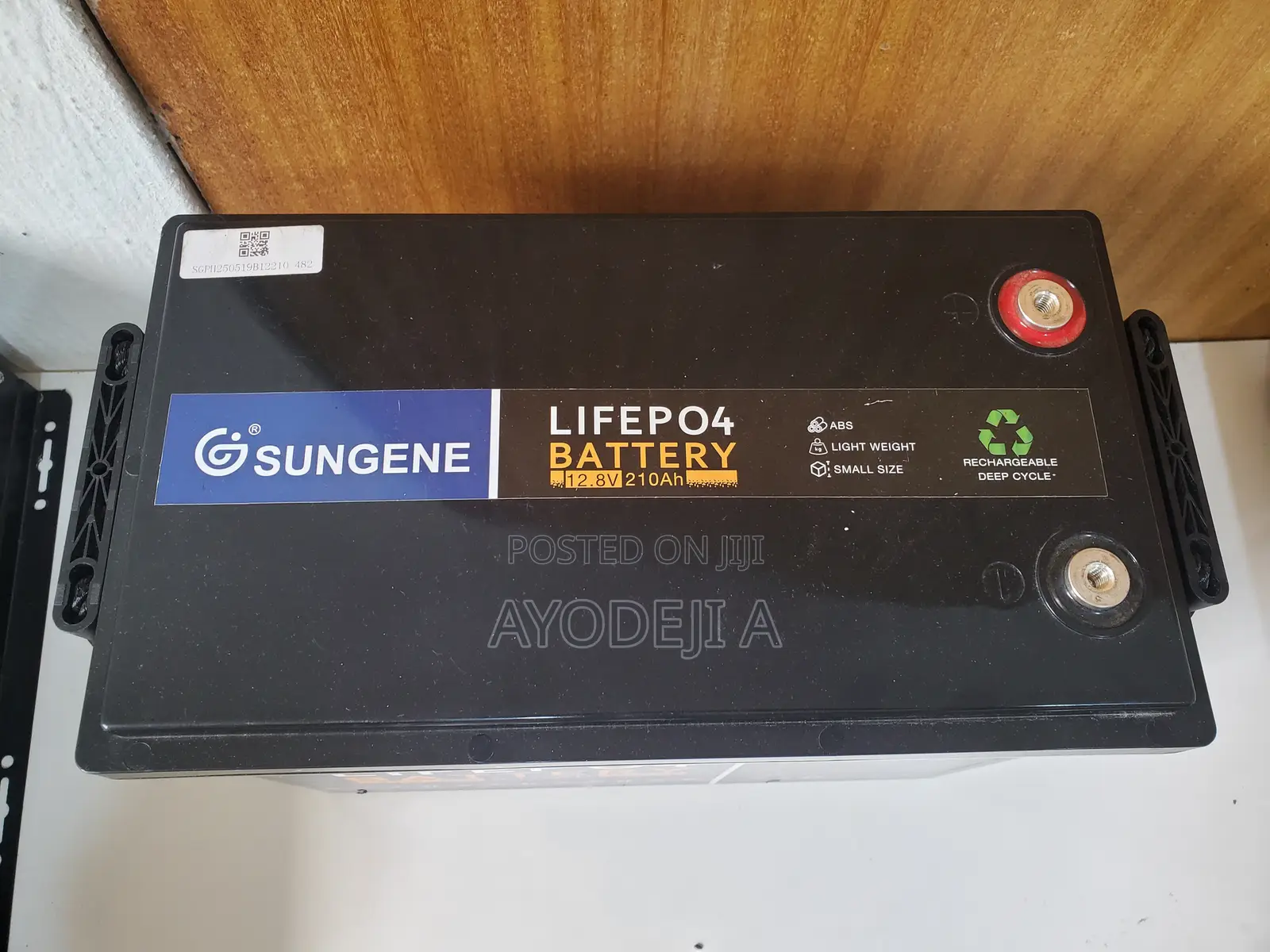 Sungene 12.8V 210Ah LiFePO4 Lithium Battery