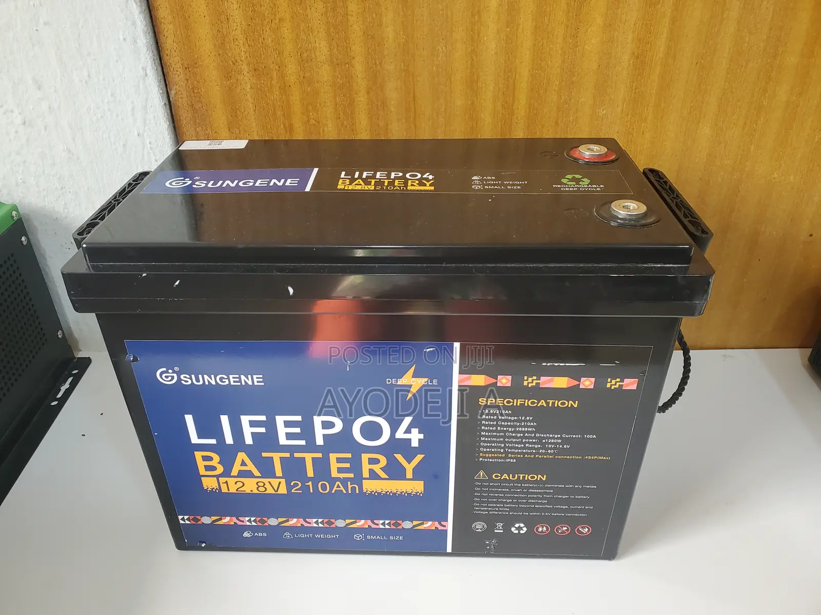 Sungene 12.8V 210Ah LiFePO4 Lithium Battery