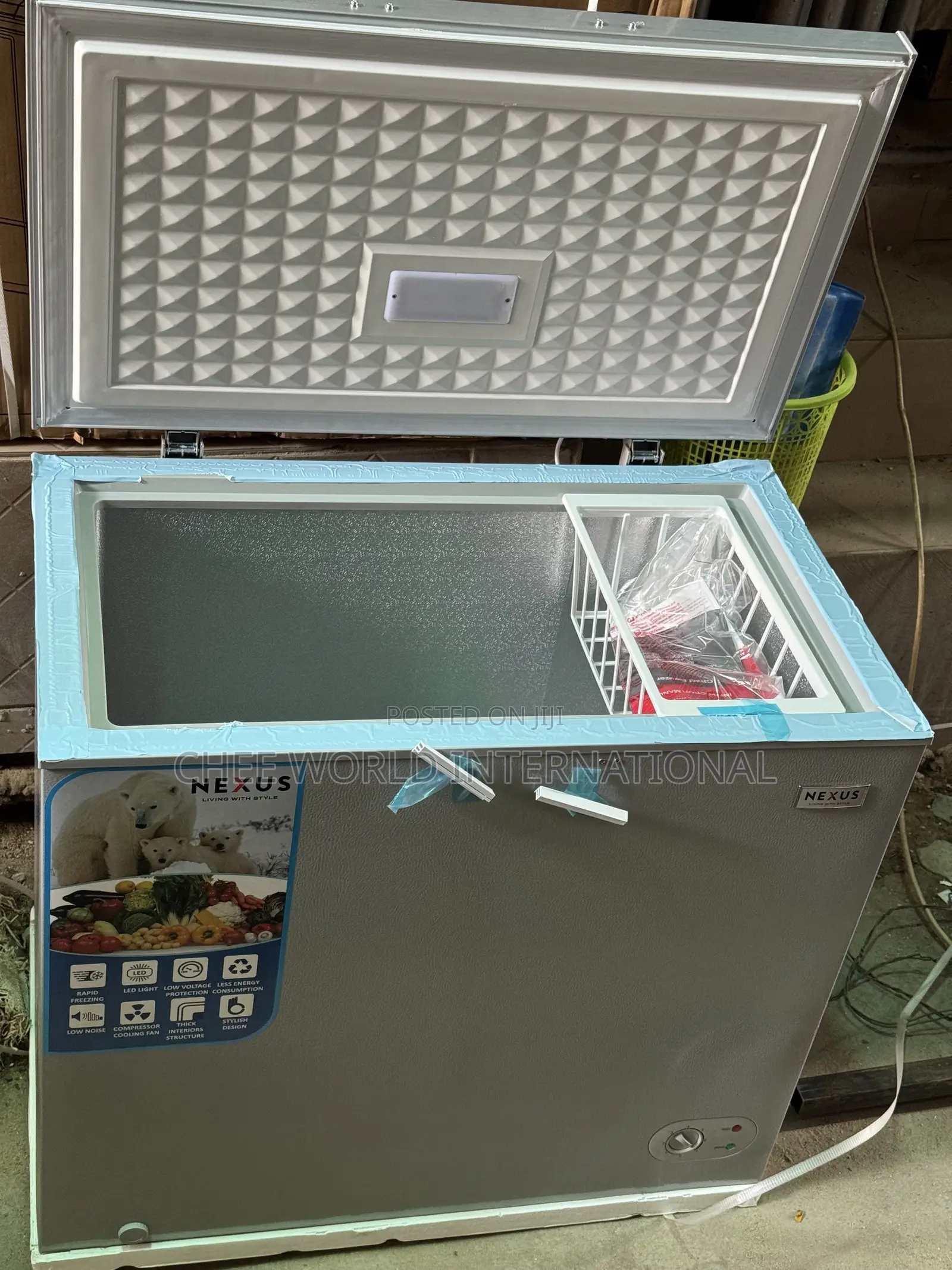Original Nexus 265L Chest Freezer – Clean, Powerful Energy Efficient