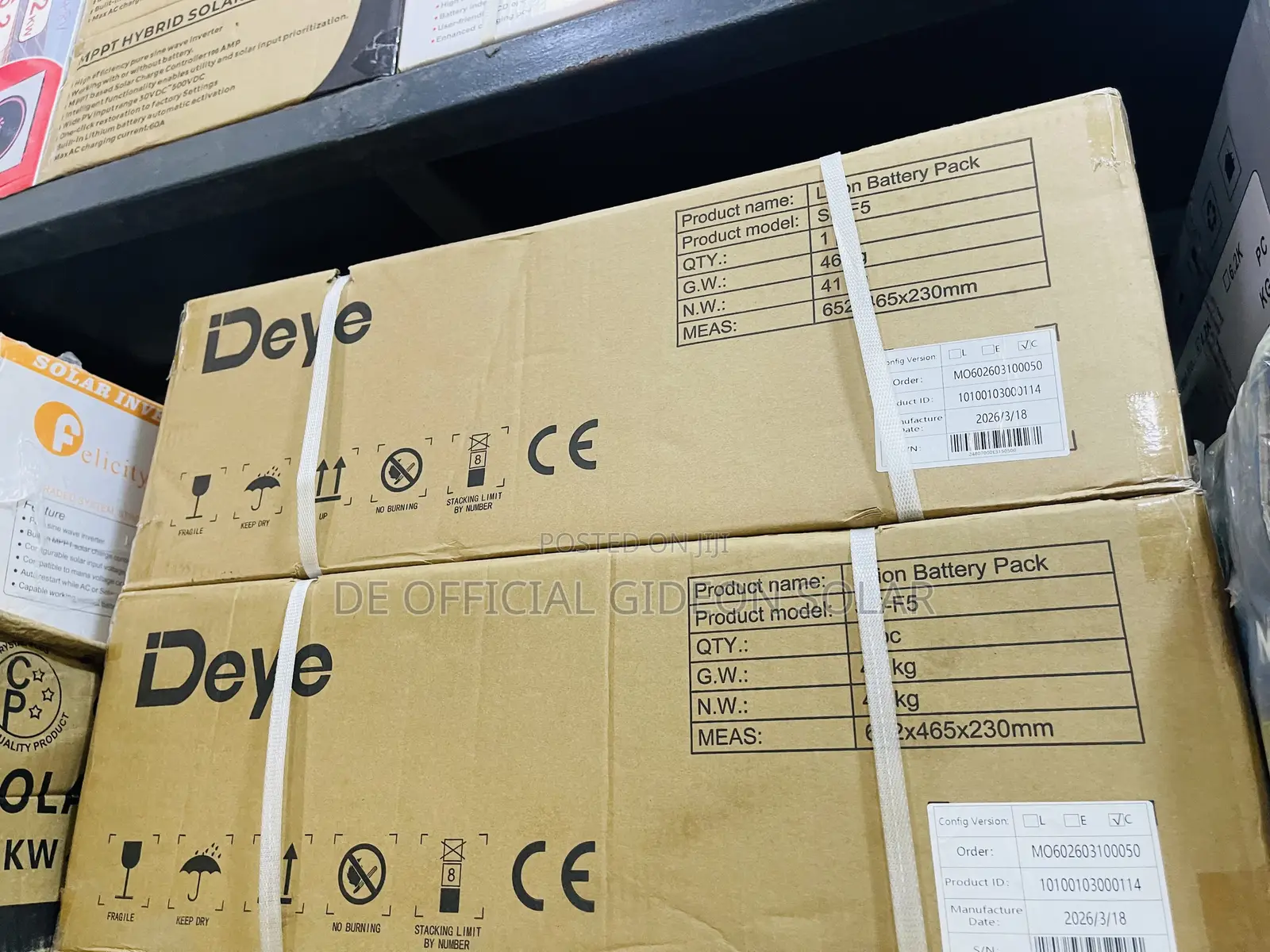Deye 5kwh Lithium Ion