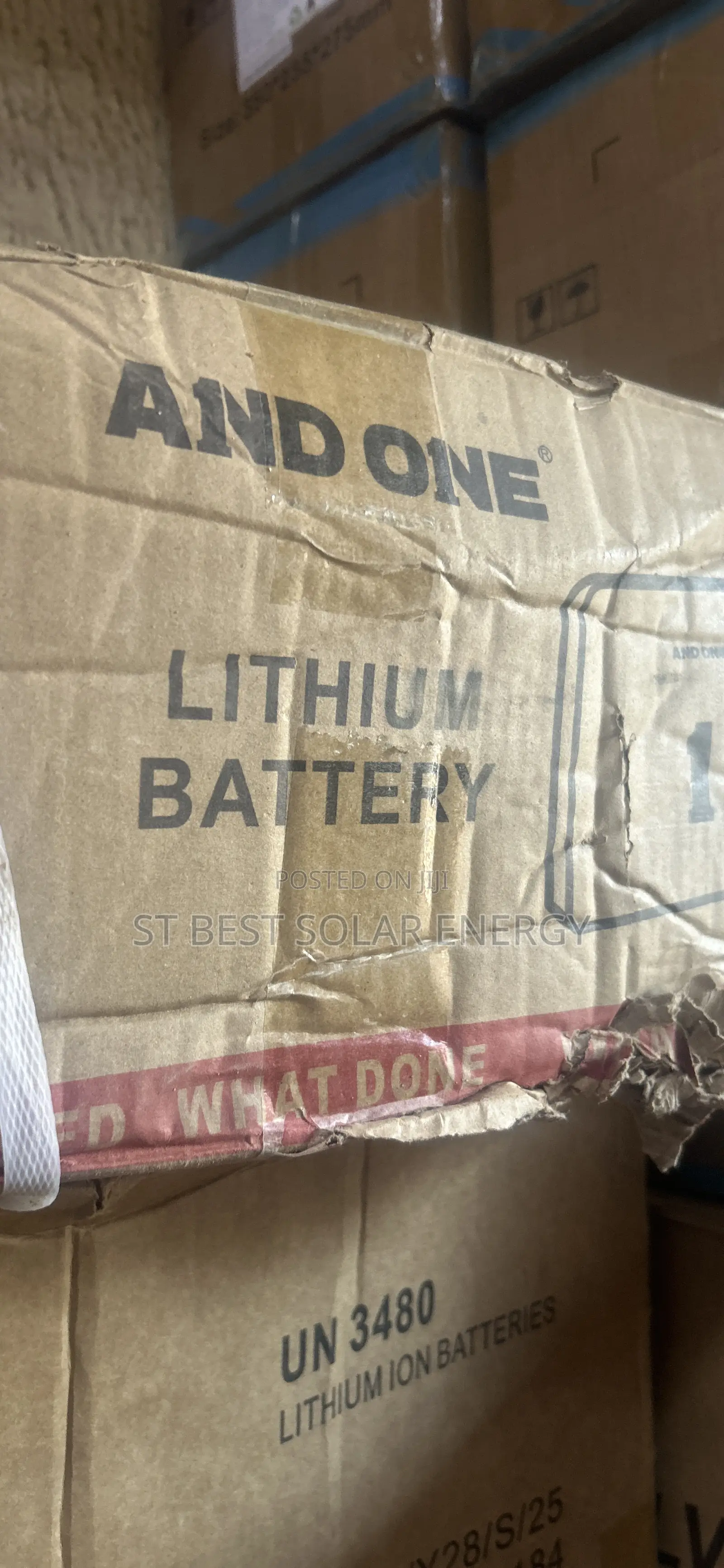 Andone 2.5kwh/24v Lithium Ion Battery