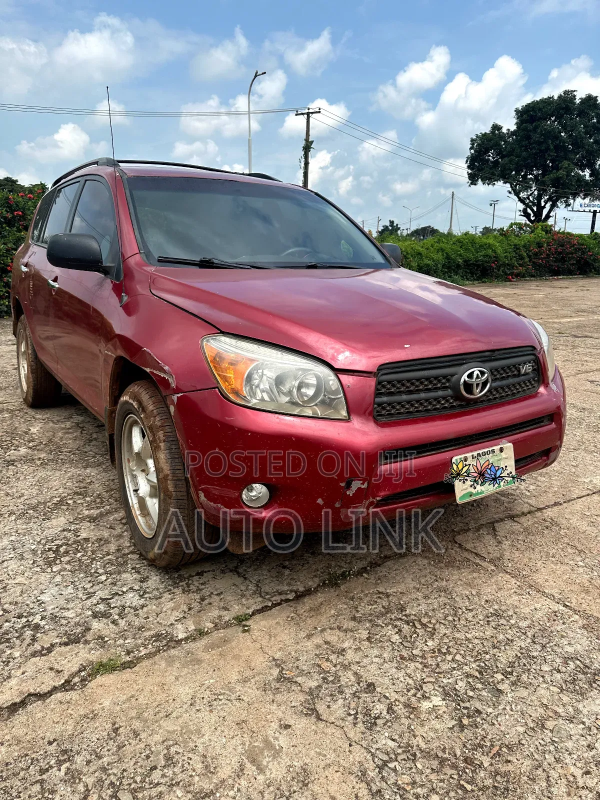 Toyota RAV4 Limited 2007 Red