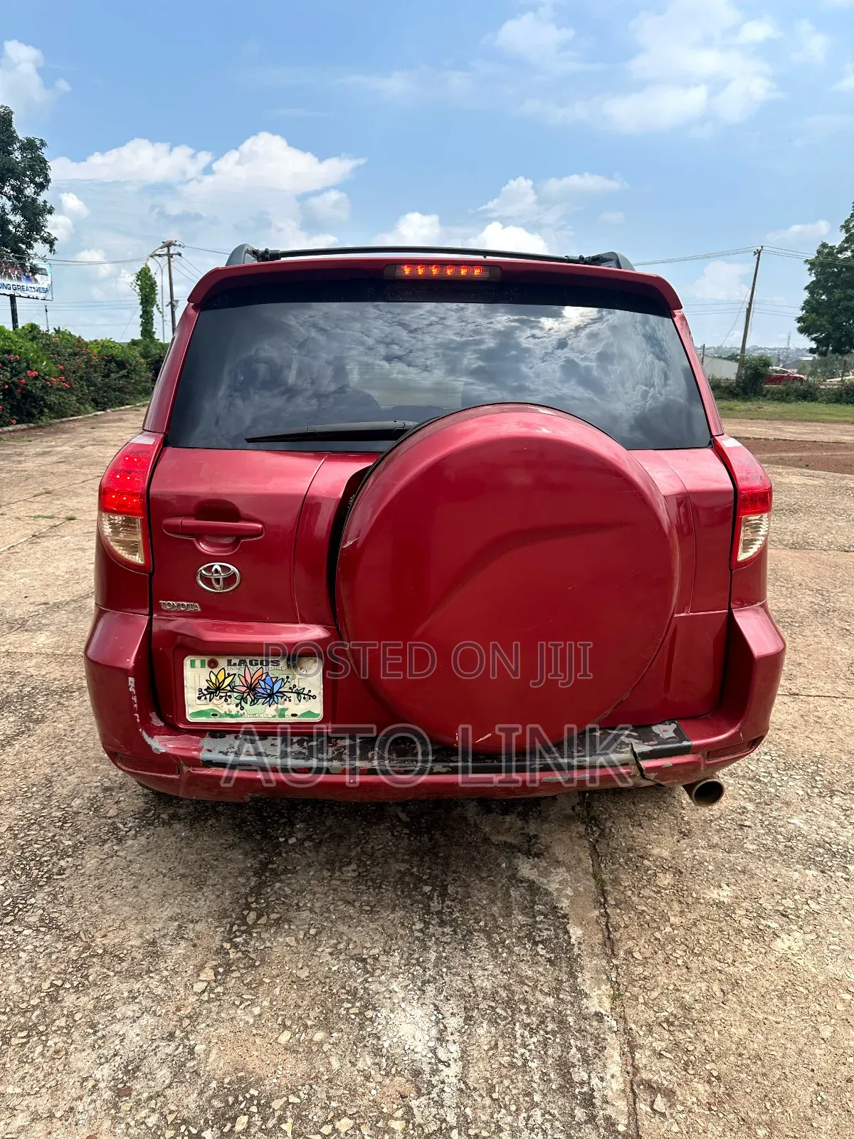 Toyota RAV4 Limited 2007 Red