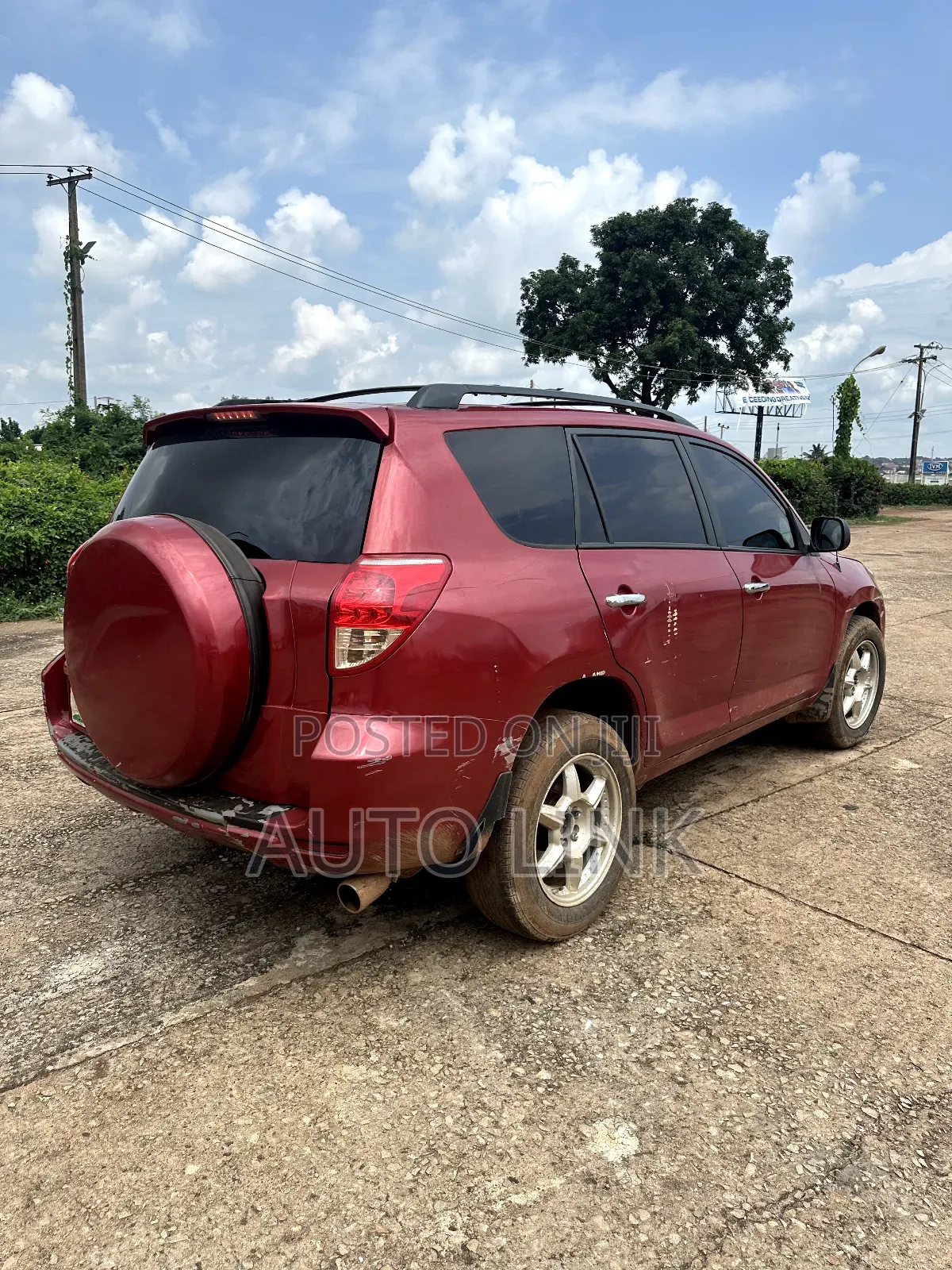 Toyota RAV4 Limited 2007 Red