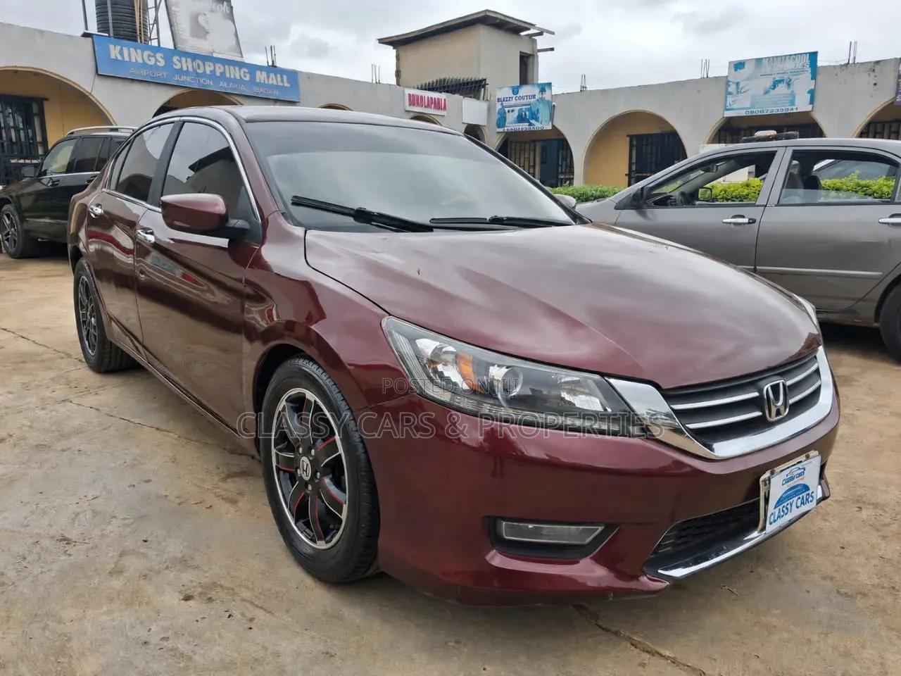 Honda Accord EX 4dr Sedan (2.4L 4cyl 6M) 2014 Burgundy