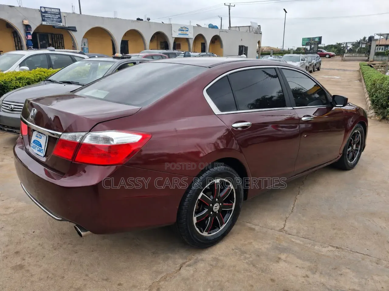 Honda Accord EX 4dr Sedan (2.4L 4cyl 6M) 2014 Burgundy