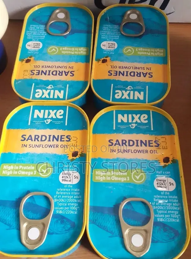 Nixe Sardines in Sunflower Oil by 50pcs