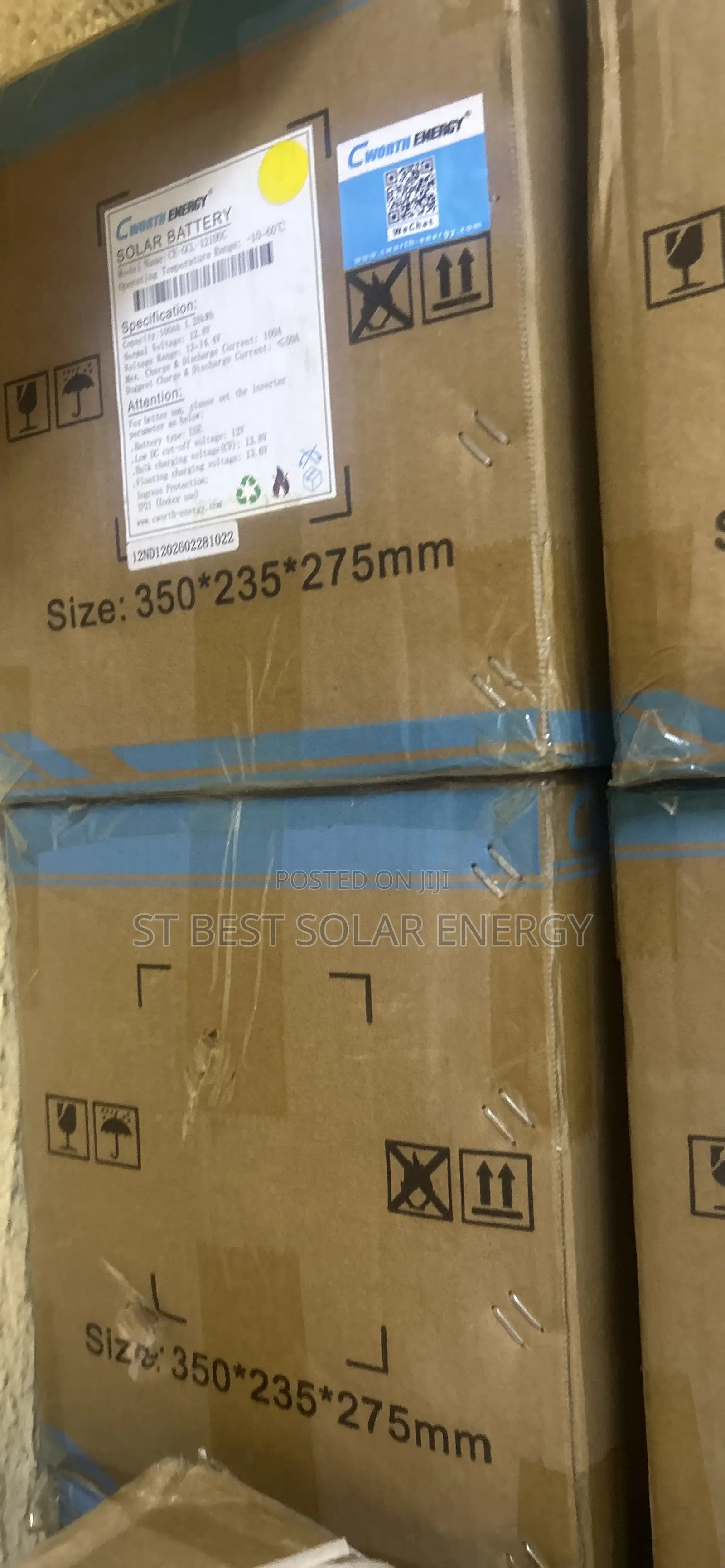 1.2kwh/12v Cworth Lithium Ion Battery