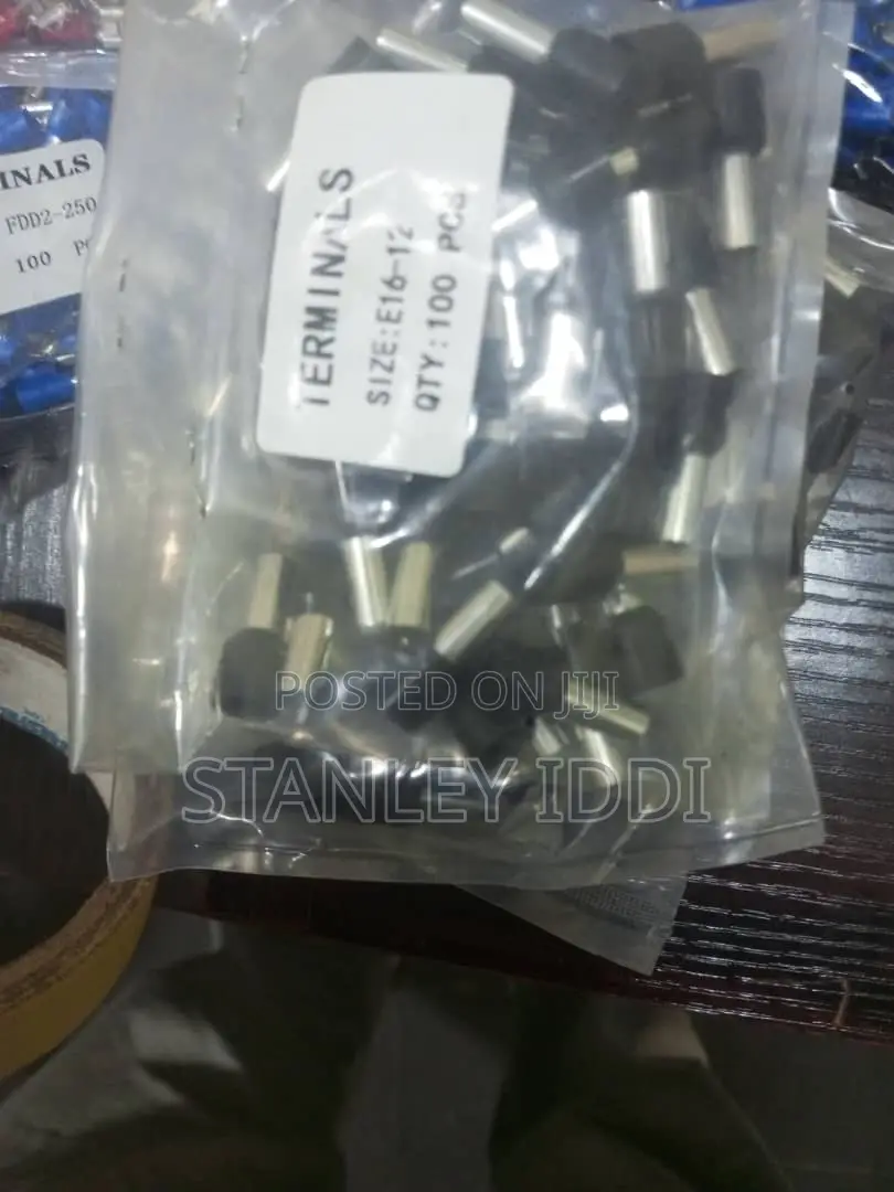15mm Insulated Pin Lugs by 100