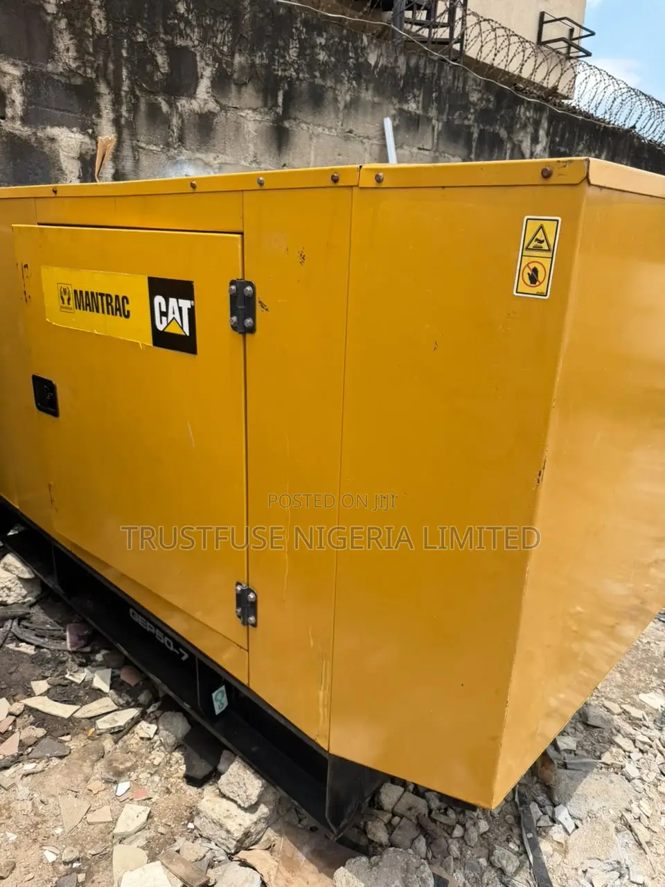 50 KVA Mantrac CAT Almost Brand New Ecoplus Soundproof