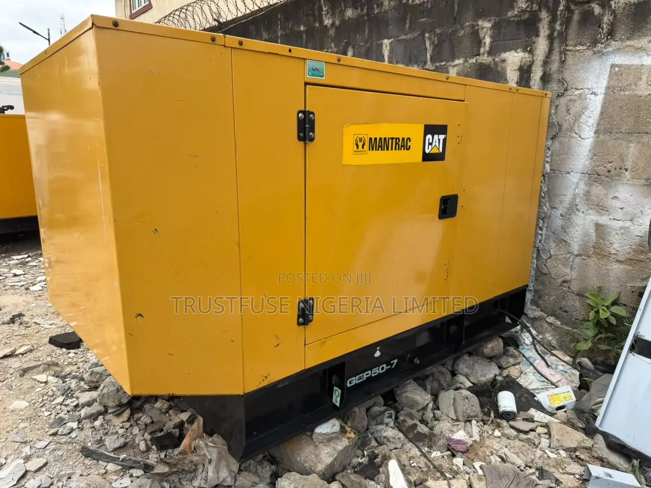50 KVA Mantrac CAT Almost Brand New Ecoplus Soundproof