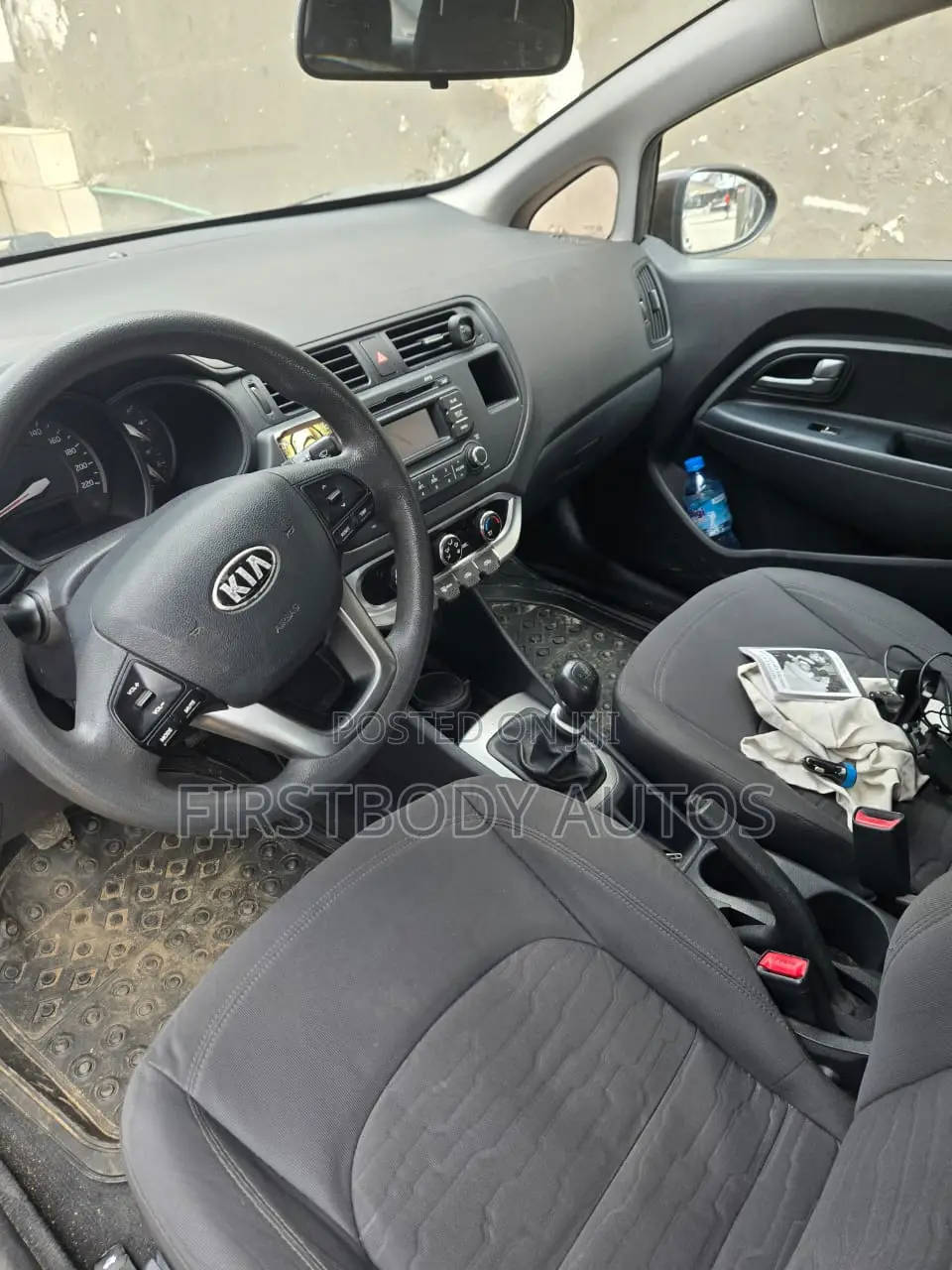 Kia Rio 2013 Gray