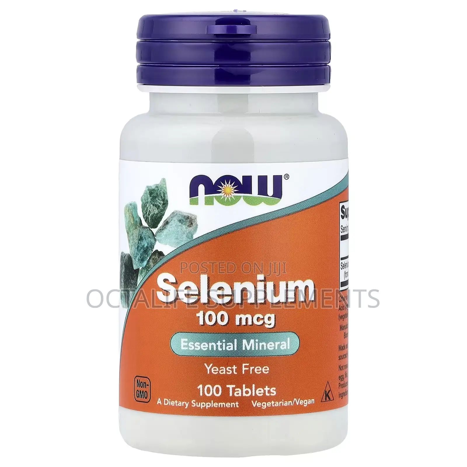 NOW Foods, Selenium, 100 McG, 100 Tablets