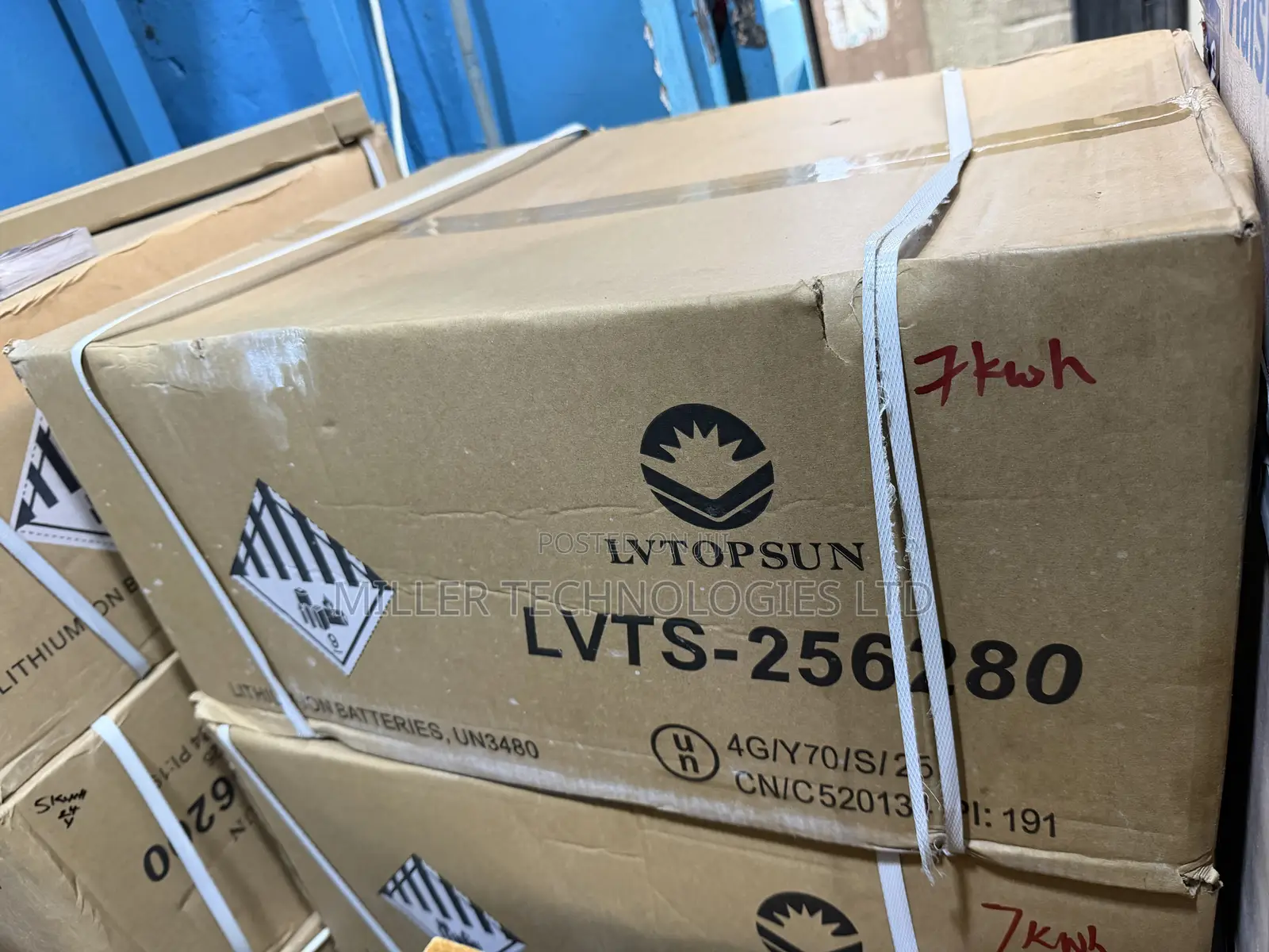 Original LVTOPSUN 48V 7kWh Lithium Battery Pack