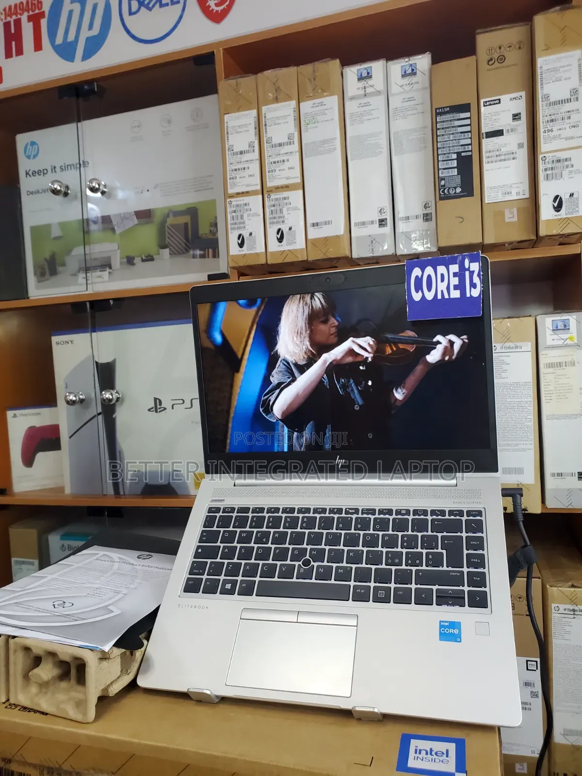 New Laptop HP EliteBook 820 G1 4GB Intel Core i3 SSD 512GB