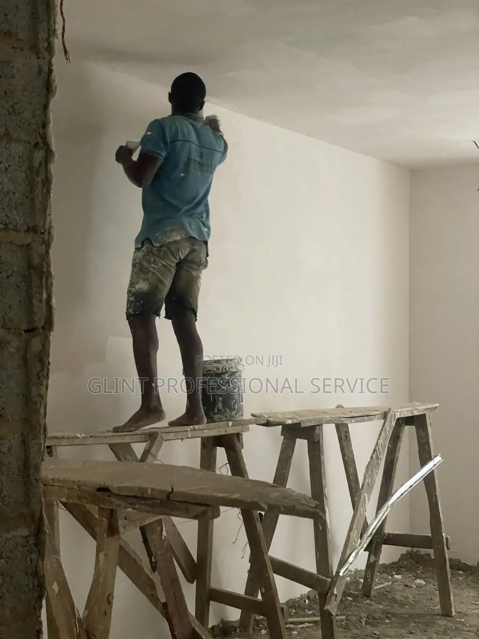 Ceiling and Wall Screeding and Painting