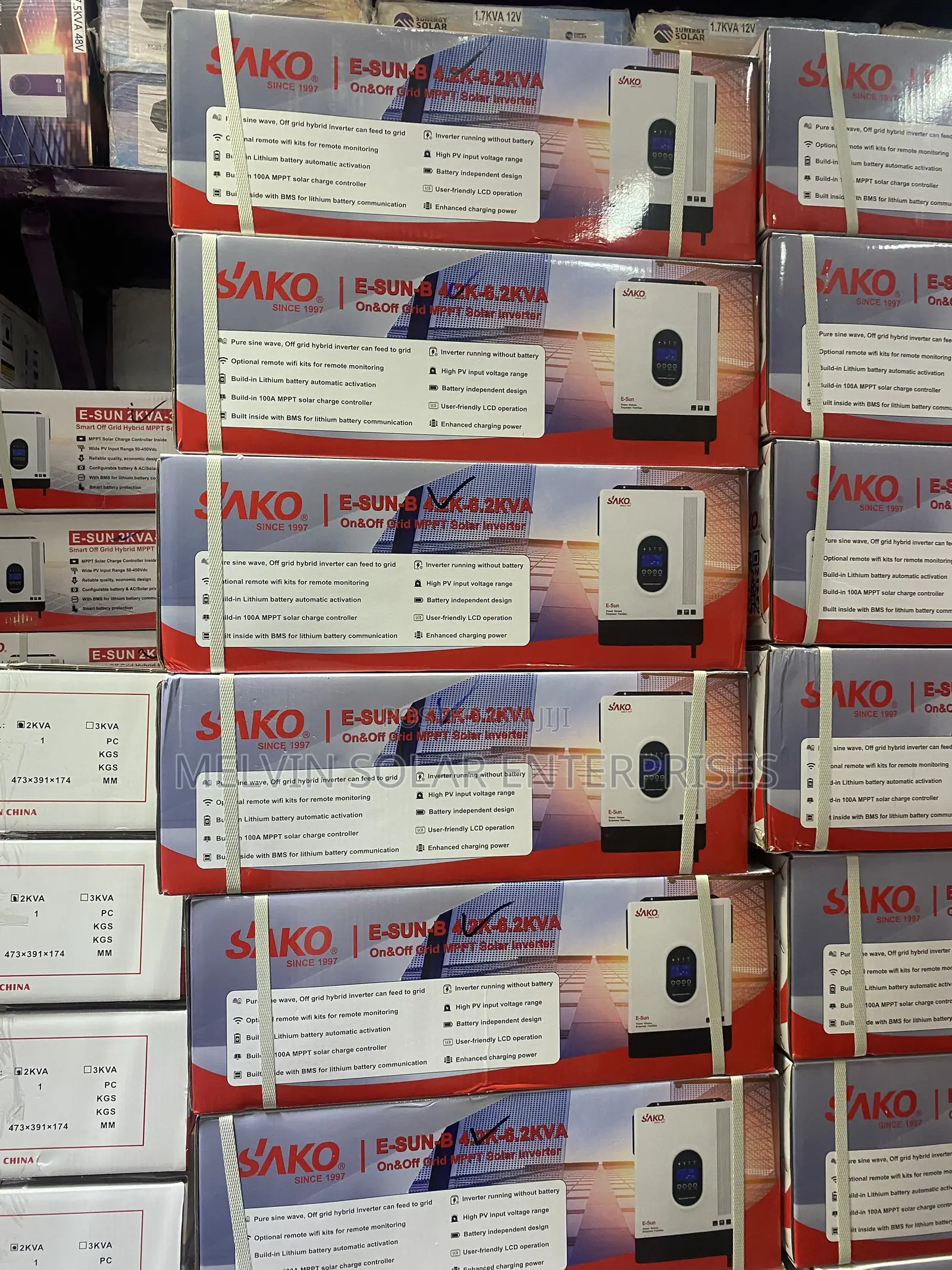 4.2KVA 24v SAKO Solar Hybrid Pure Sine Wave Inverter Available Now 