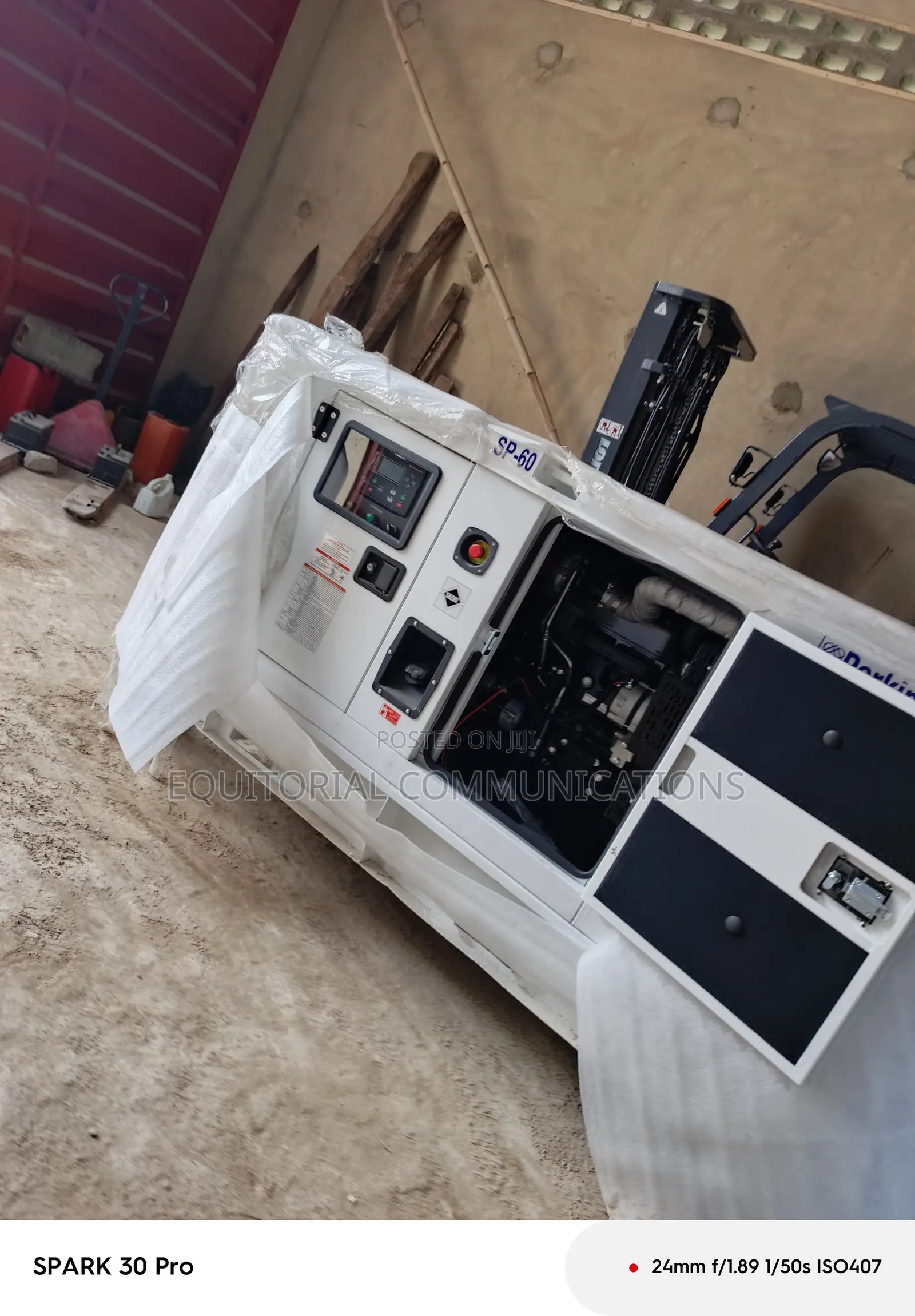Perkins 60kVA Soundproof Generator Set – Quiet Reliable Diesel Power