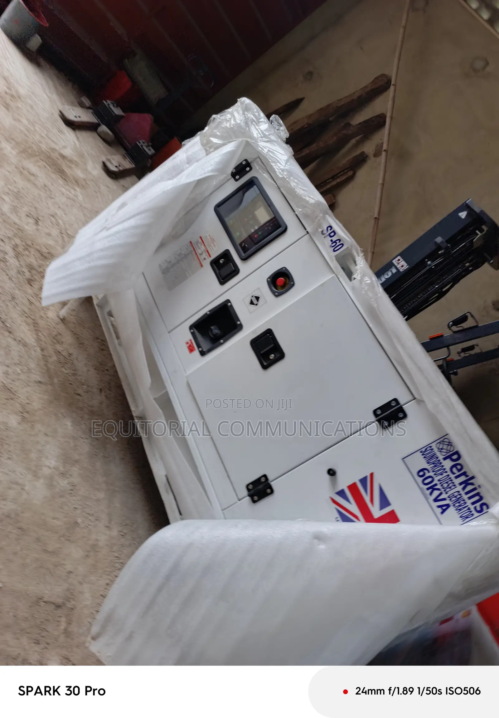Perkins 60kVA Silent Genset – Professional Power Generator