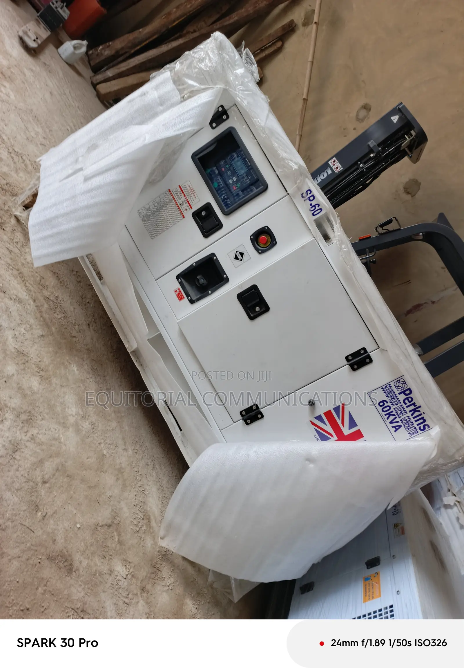 Perkins 60kVA Silent Genset – Professional Power Generator