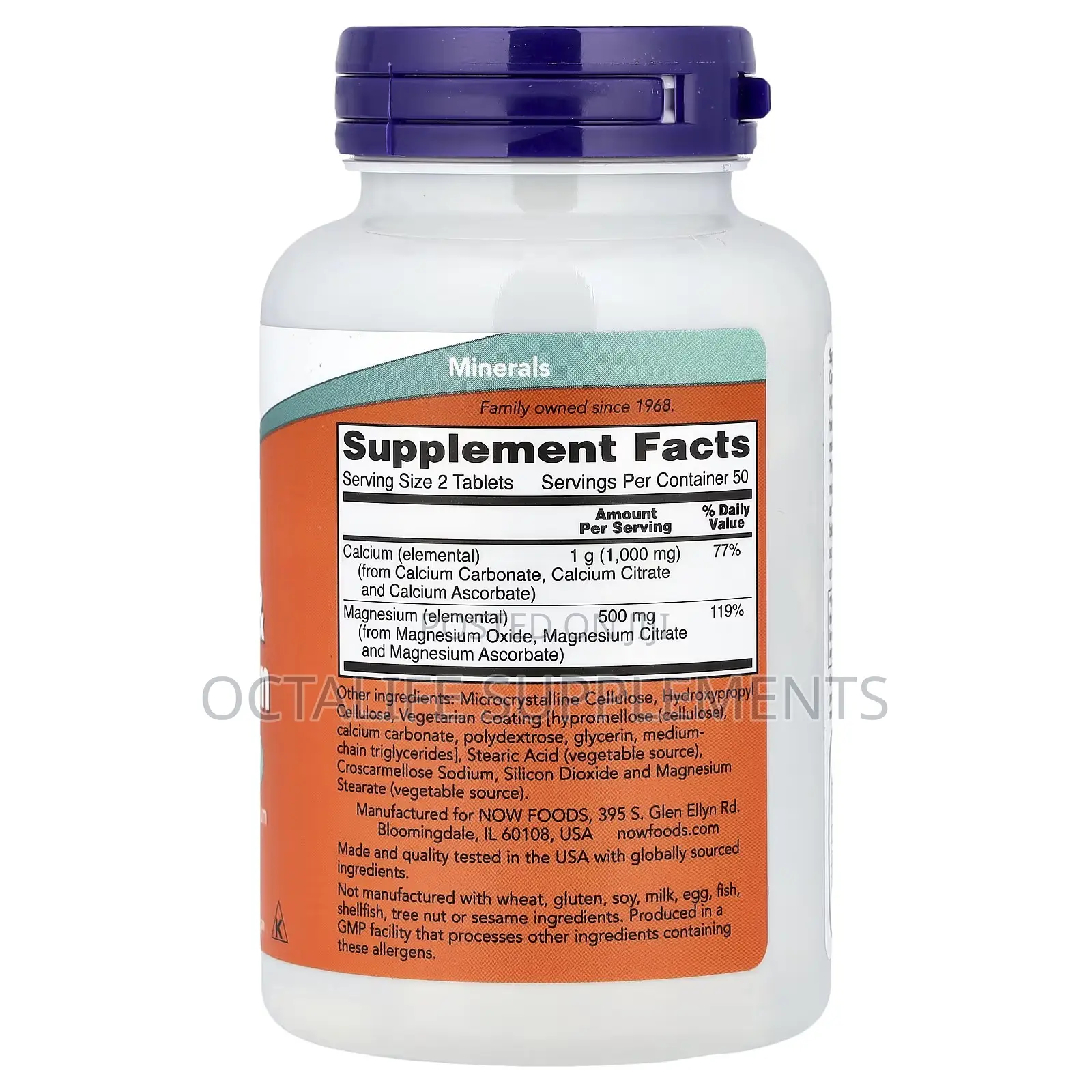 NOW Foods, Calcium Magnesium, 100 Tablets
