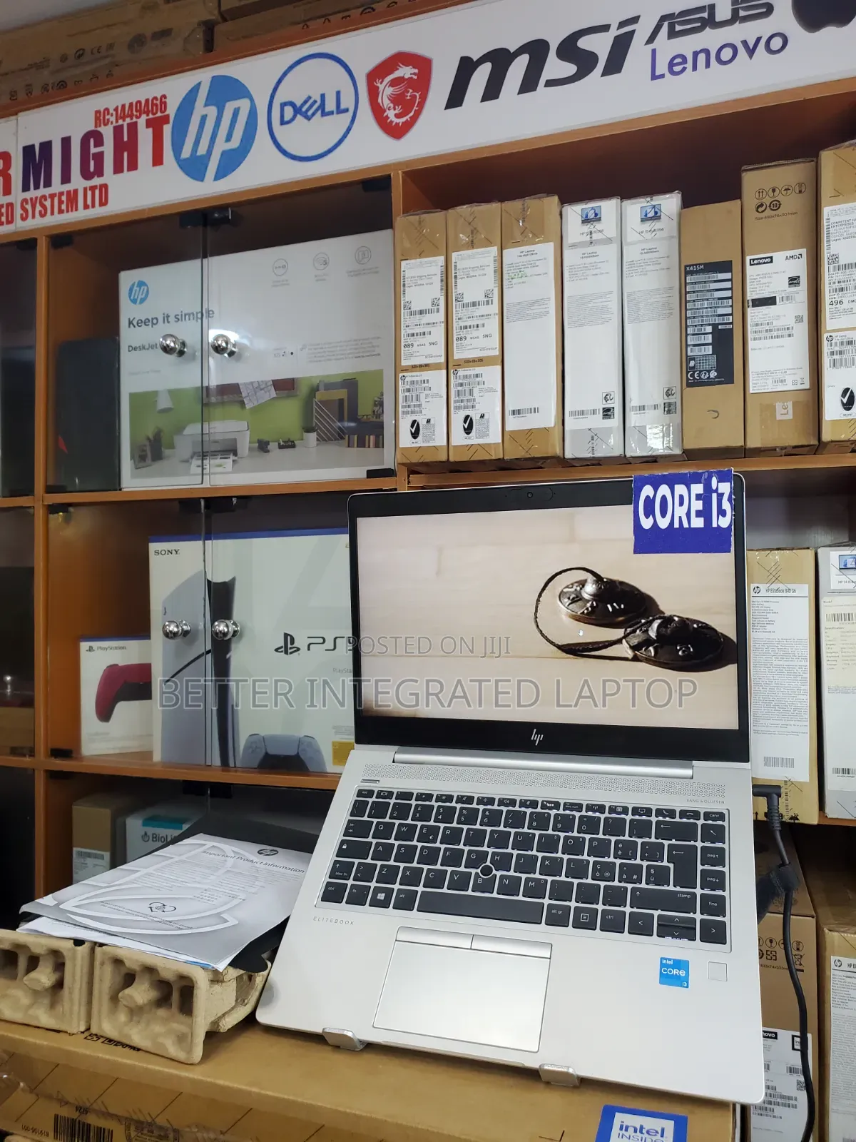 New Laptop HP EliteBook 820 G1 8GB Intel Core i3 SSD 512GB