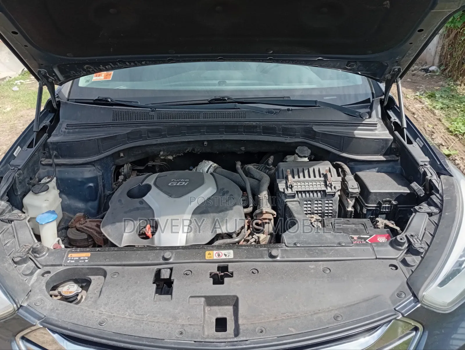 Hyundai Santa Fe 2015 Blue