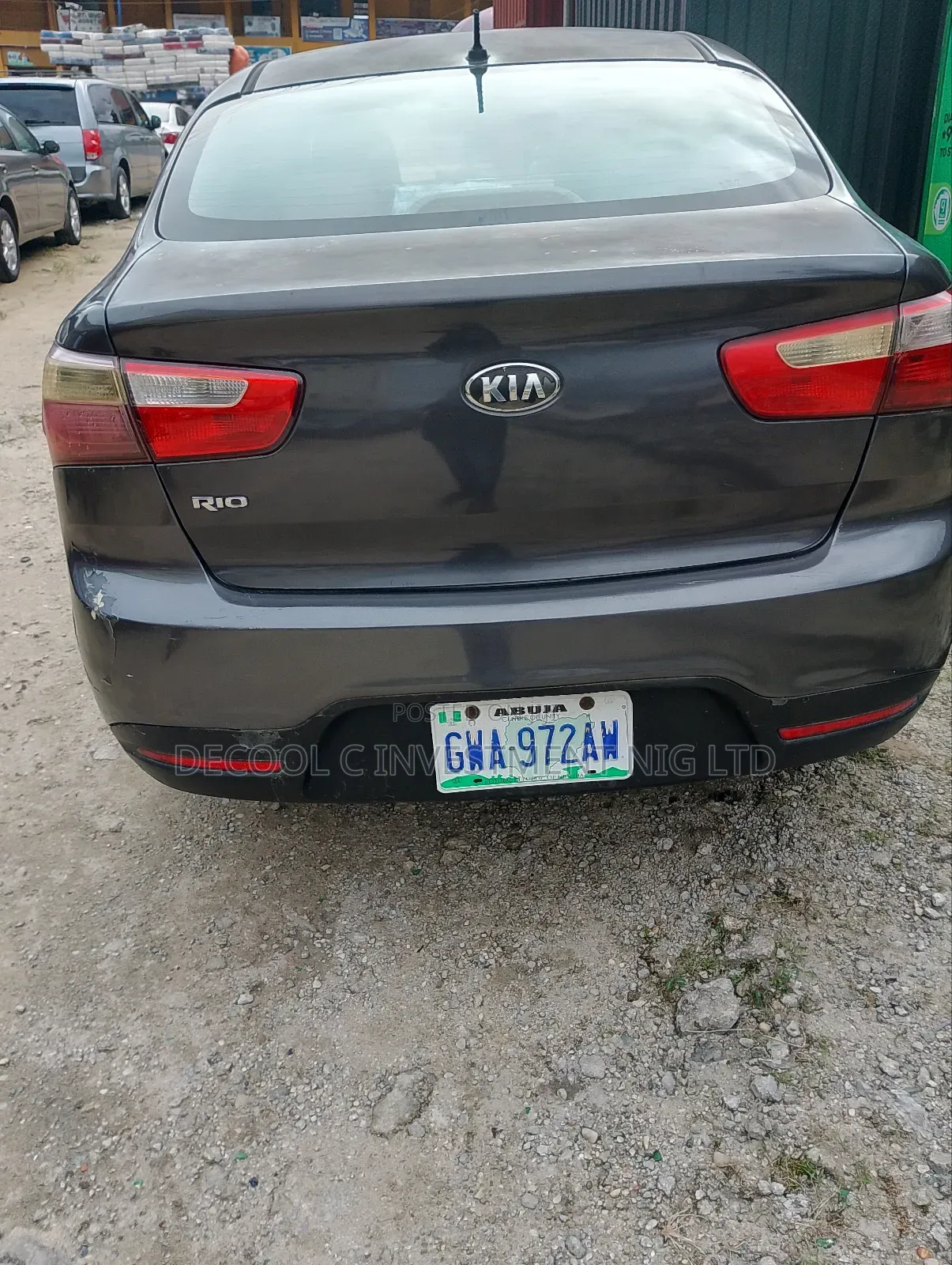 Kia Rio EX 4dr Sedan (1.6L 4cyl 6A) 2012 Gray