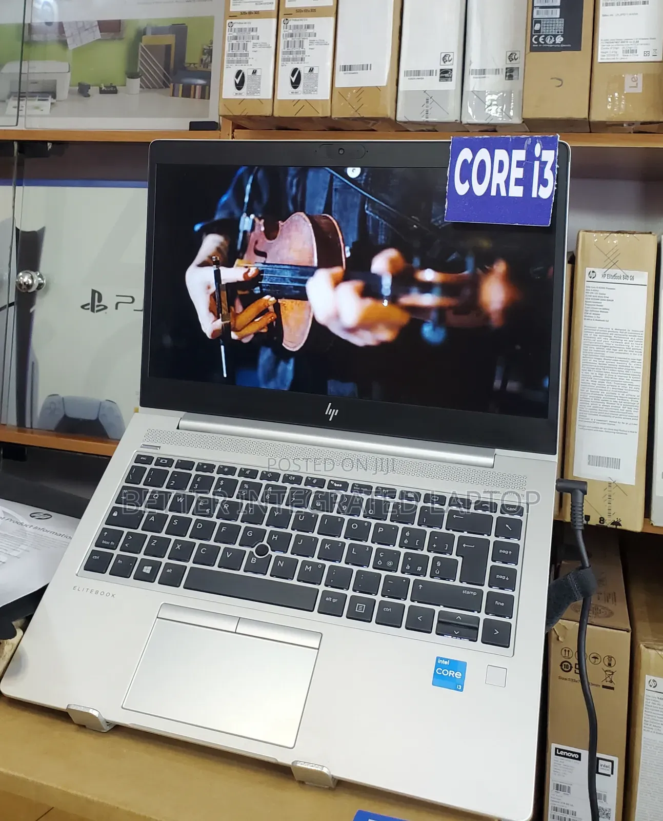 New Laptop HP EliteBook 820 G1 8GB Intel Core i3 SSD 512GB