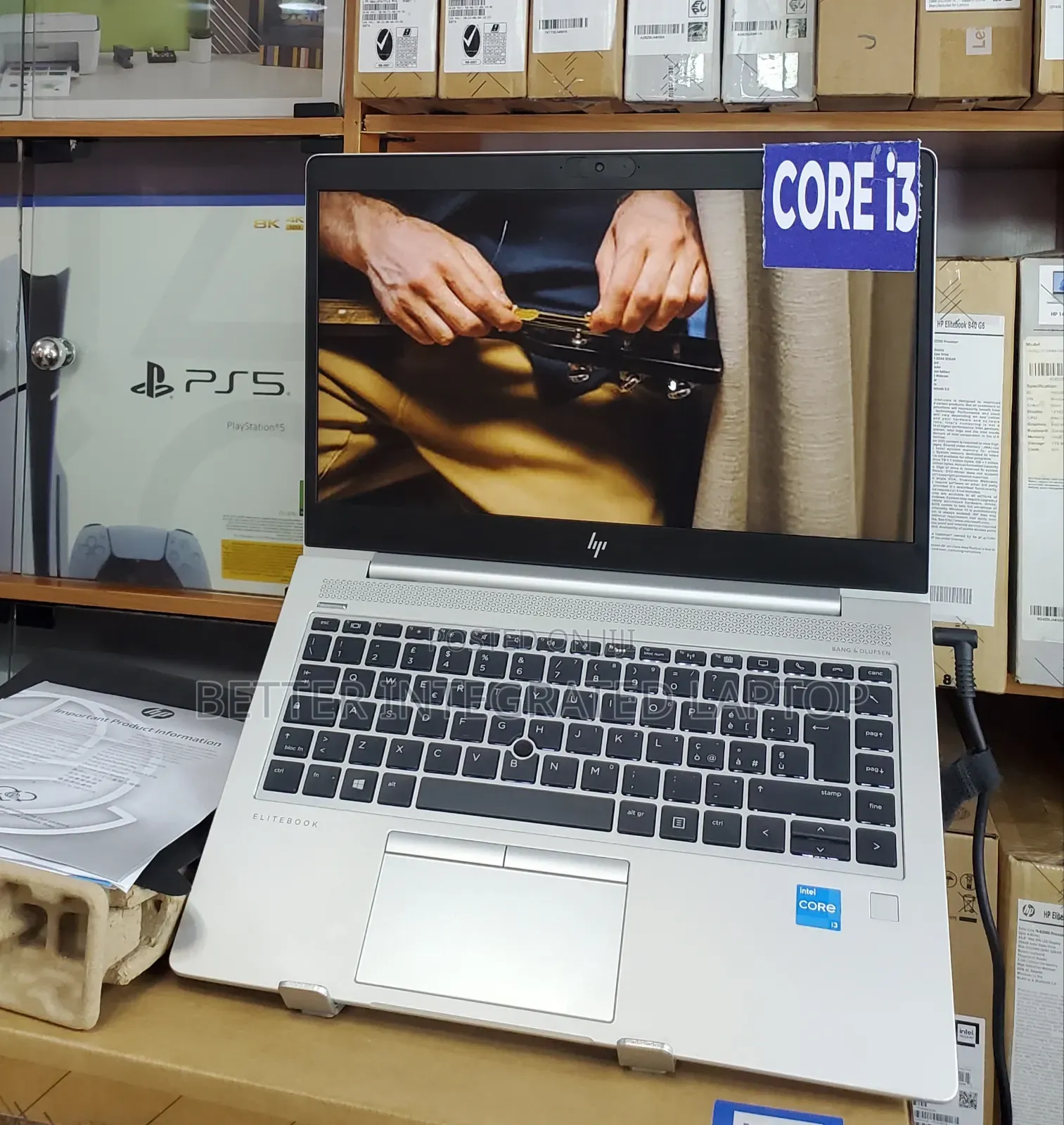 New Laptop HP EliteBook 820 G1 12GB Intel Core i3 SSD 256GB