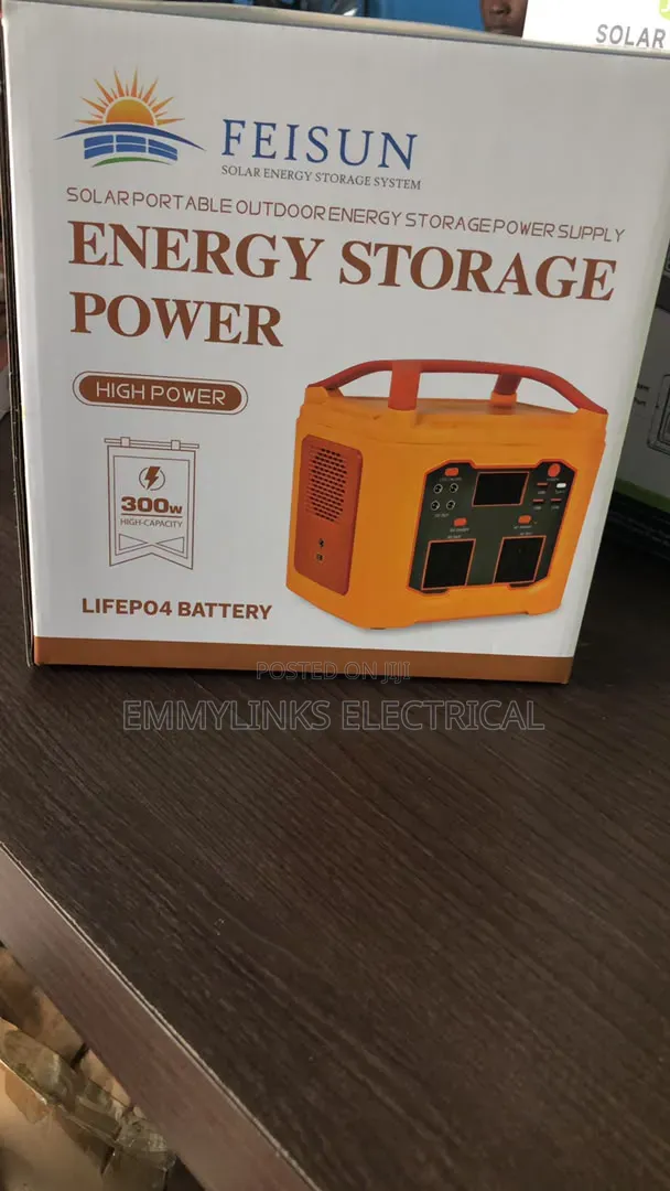 300w Solar Generator 400wh Battery