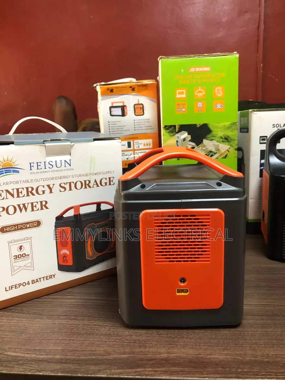 300w Solar Generator 400wh Battery