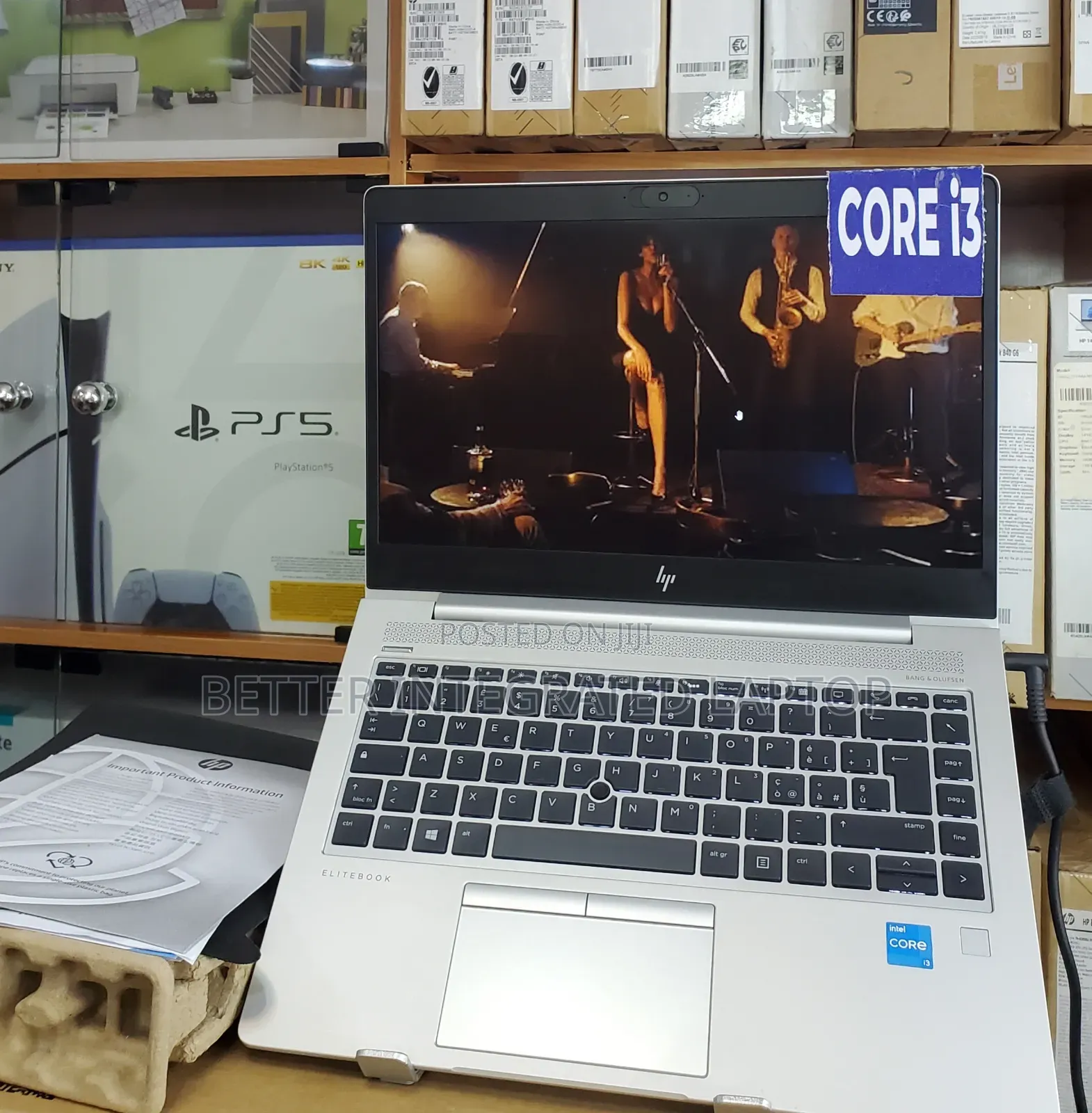 New Laptop HP EliteBook 820 G1 16GB Intel Core i3 SSD 512GB