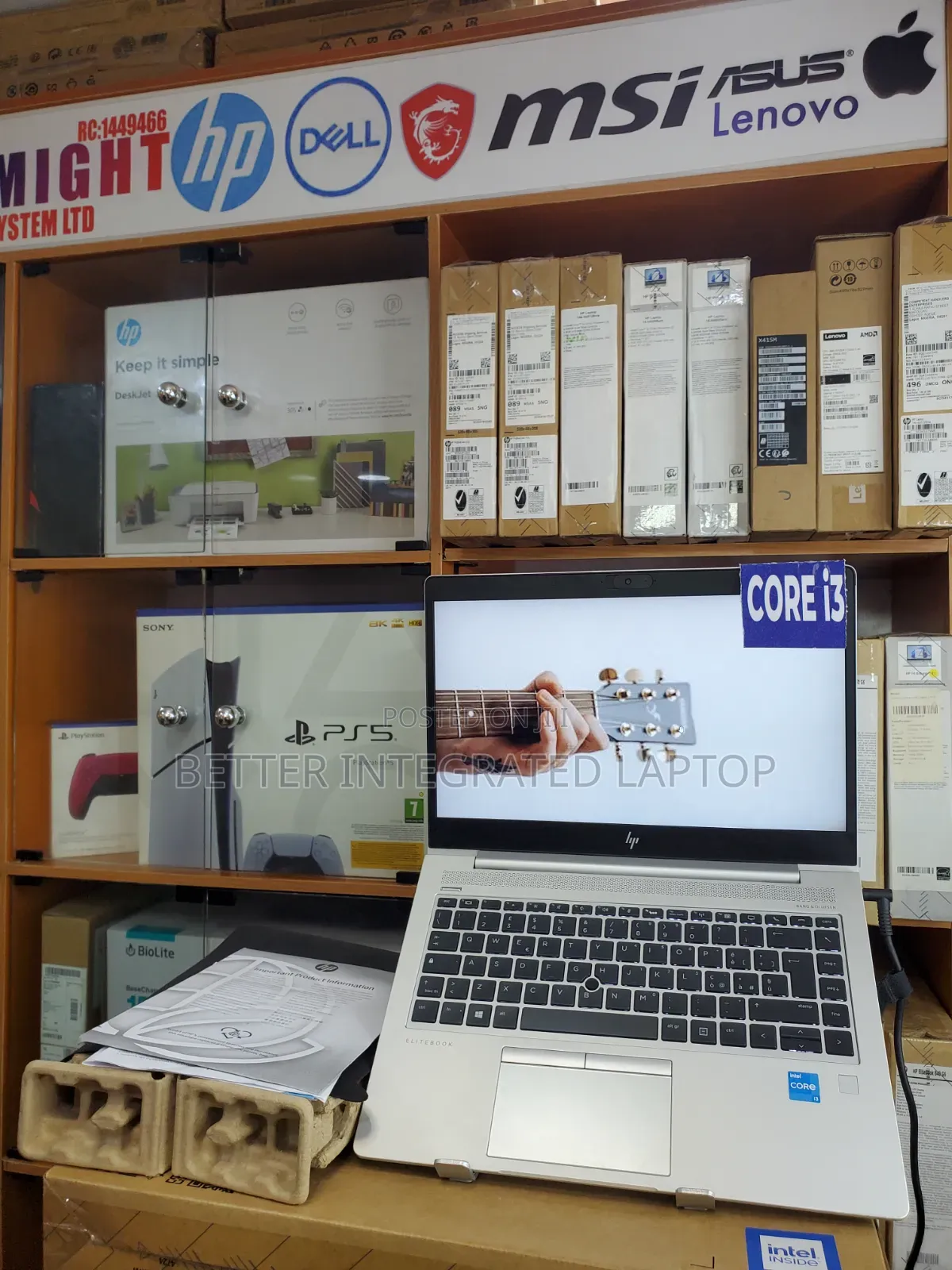 New Laptop HP EliteBook 820 G2 4GB Intel Core i3 SSD 256GB