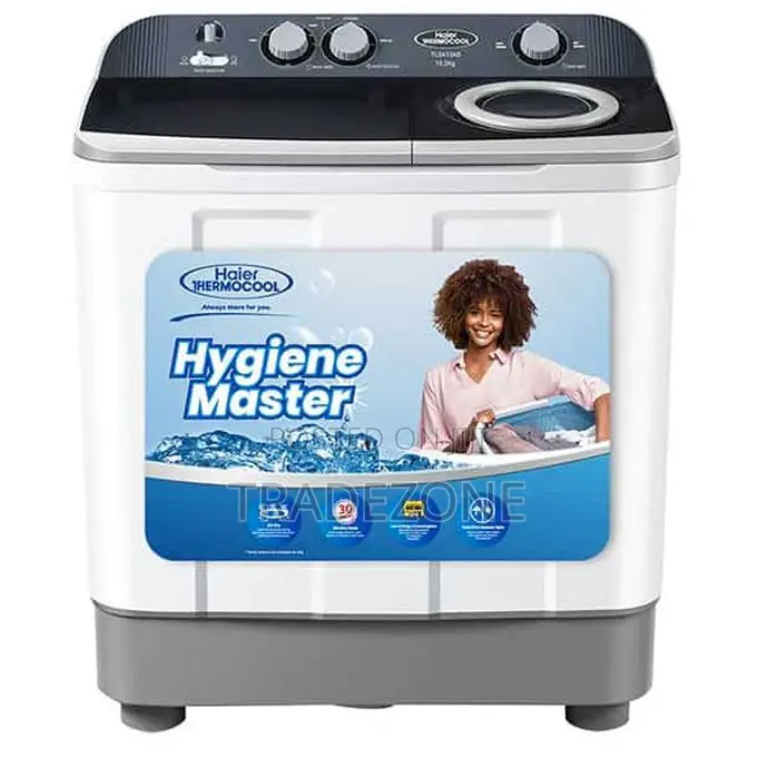 Haier Thermocool 8kg Top Load Semi Automatic Washing Machine TLSA08AD