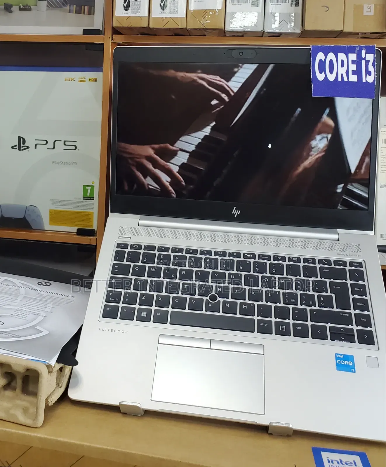 New Laptop HP EliteBook 820 G2 4GB Intel Core i3 SSD 256GB