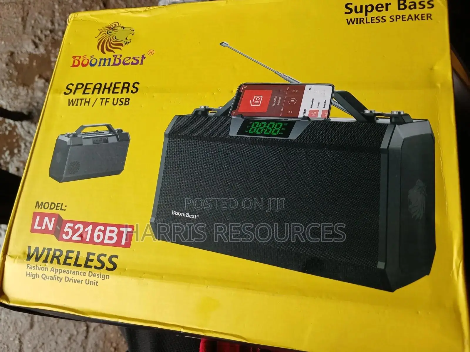 BoomBest LN-5216BT Wireless Super Bass Speaker