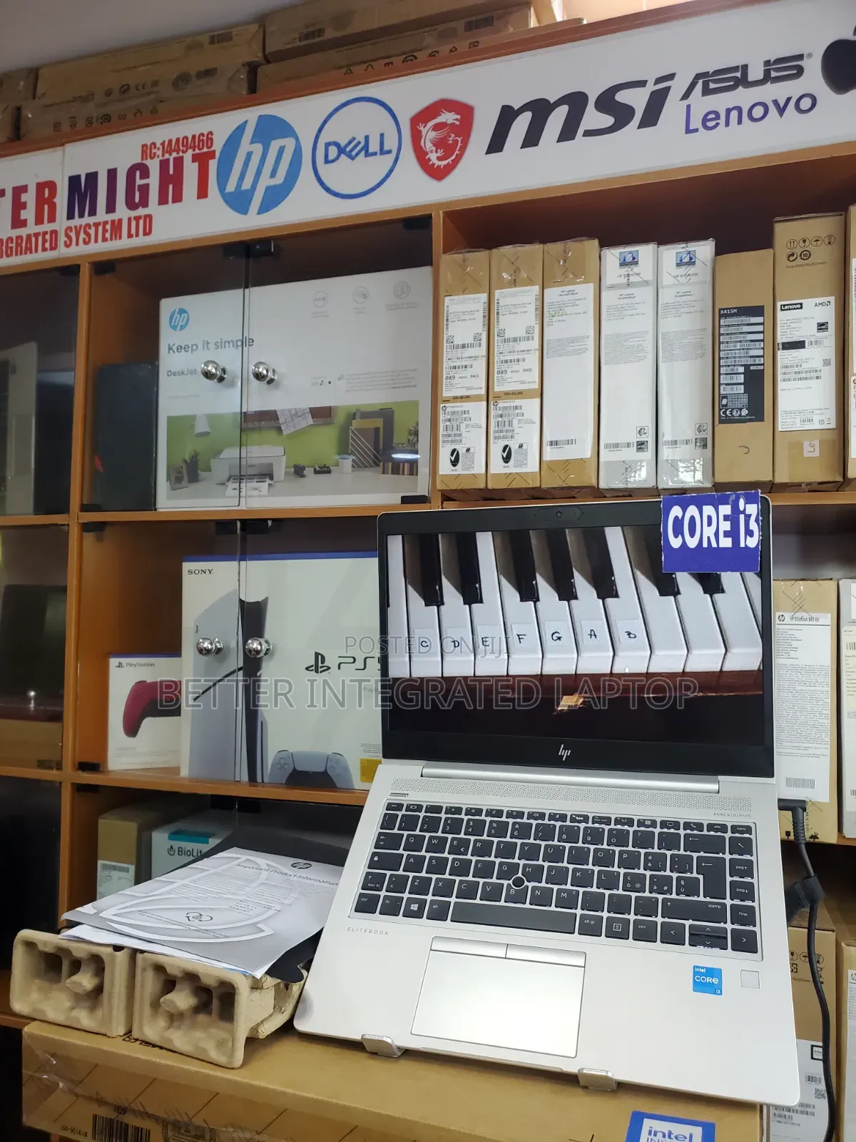 New Laptop HP EliteBook 820 G2 16GB Intel Core i3 SSD 256GB