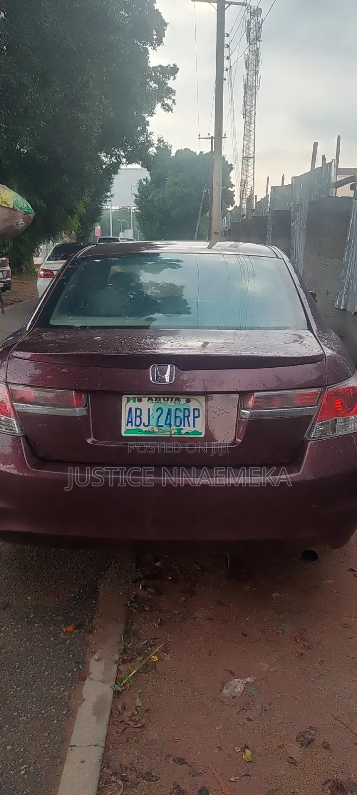 Honda Accord 2010 Maroon