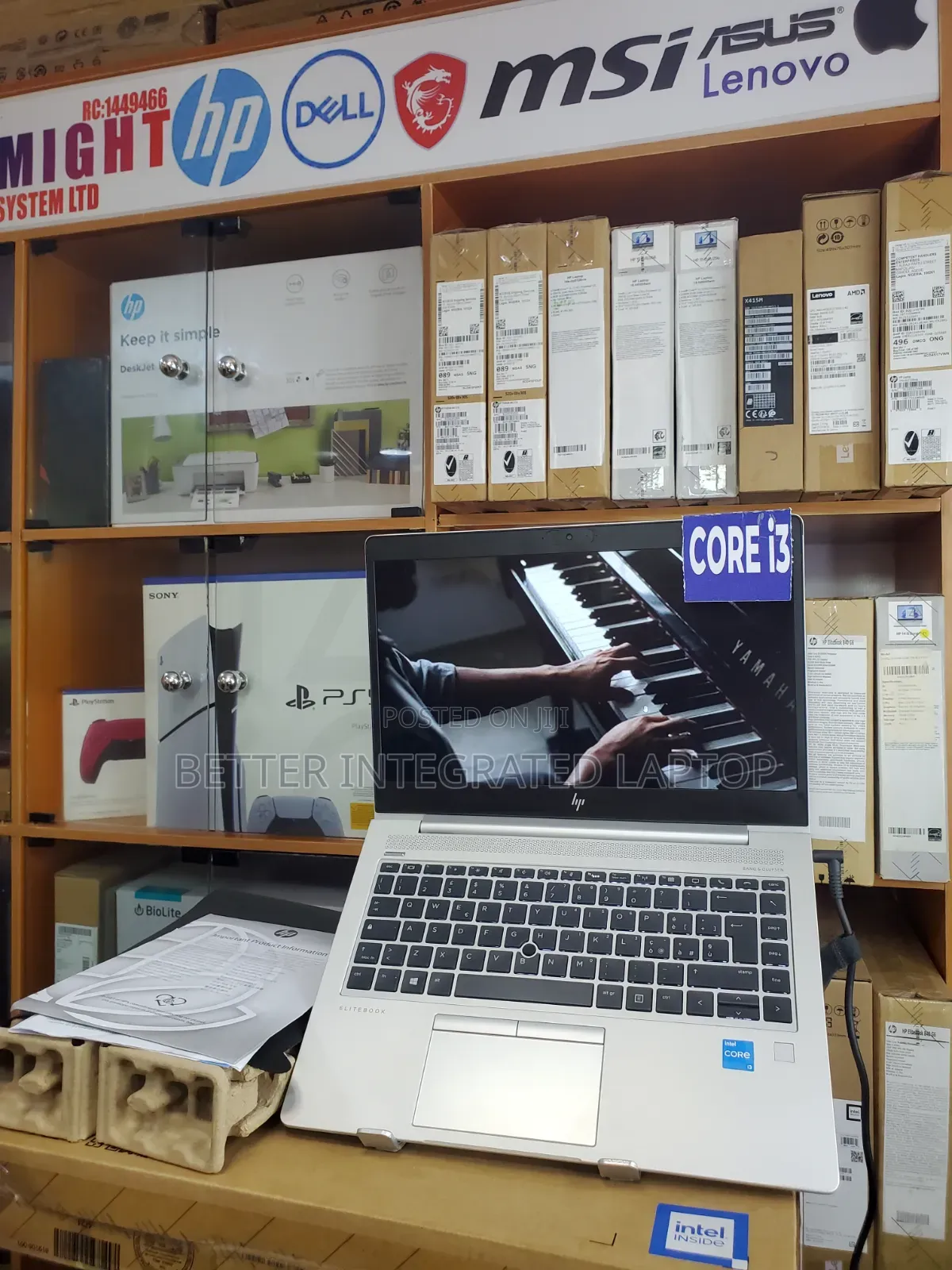 New Laptop HP EliteBook 820 G2 4GB Intel Core i3 SSD 512GB